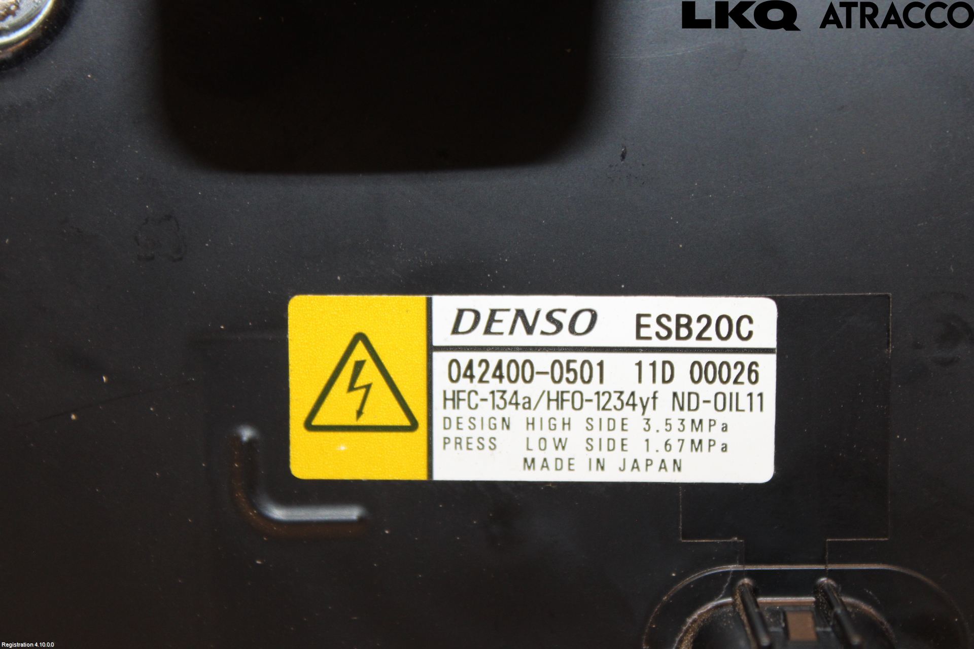 Toyota C-HR 16-23 Varme Ac Kompressor