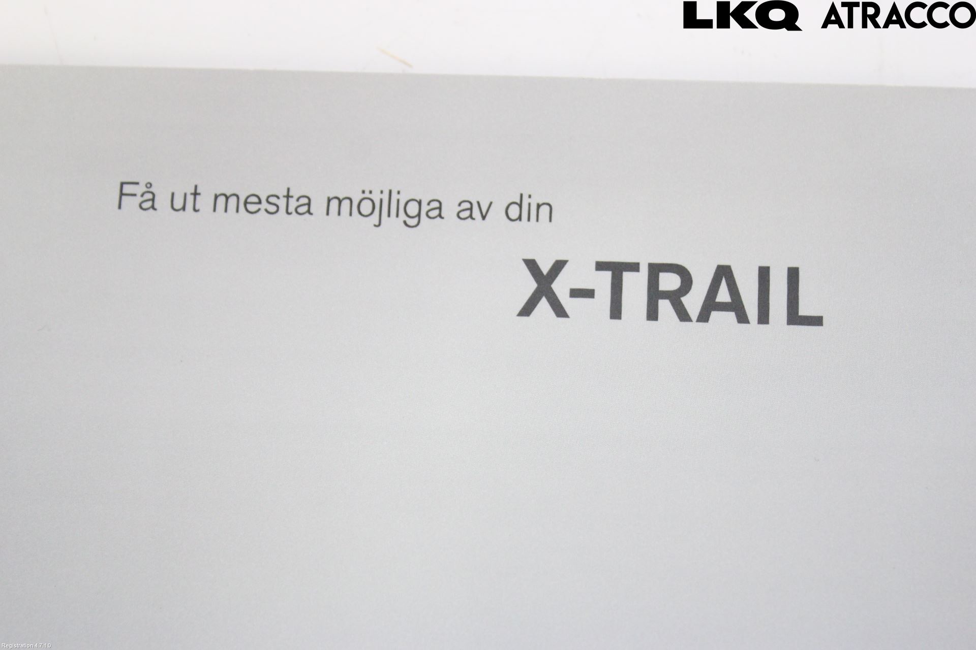 Nissan X-TRAIL 14-21 Instruksjonsbok