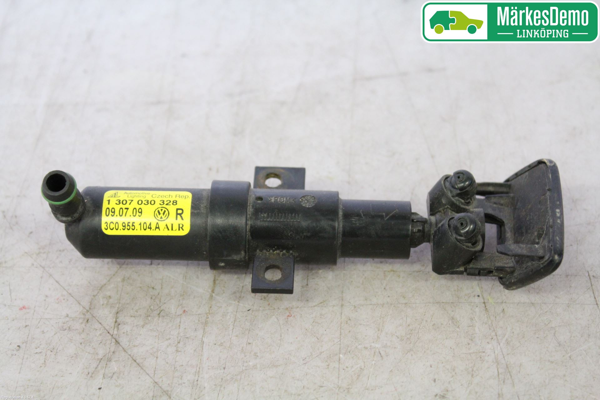 Volkswagen VW PASSAT 05-11 Spylerdyse Frontlykter