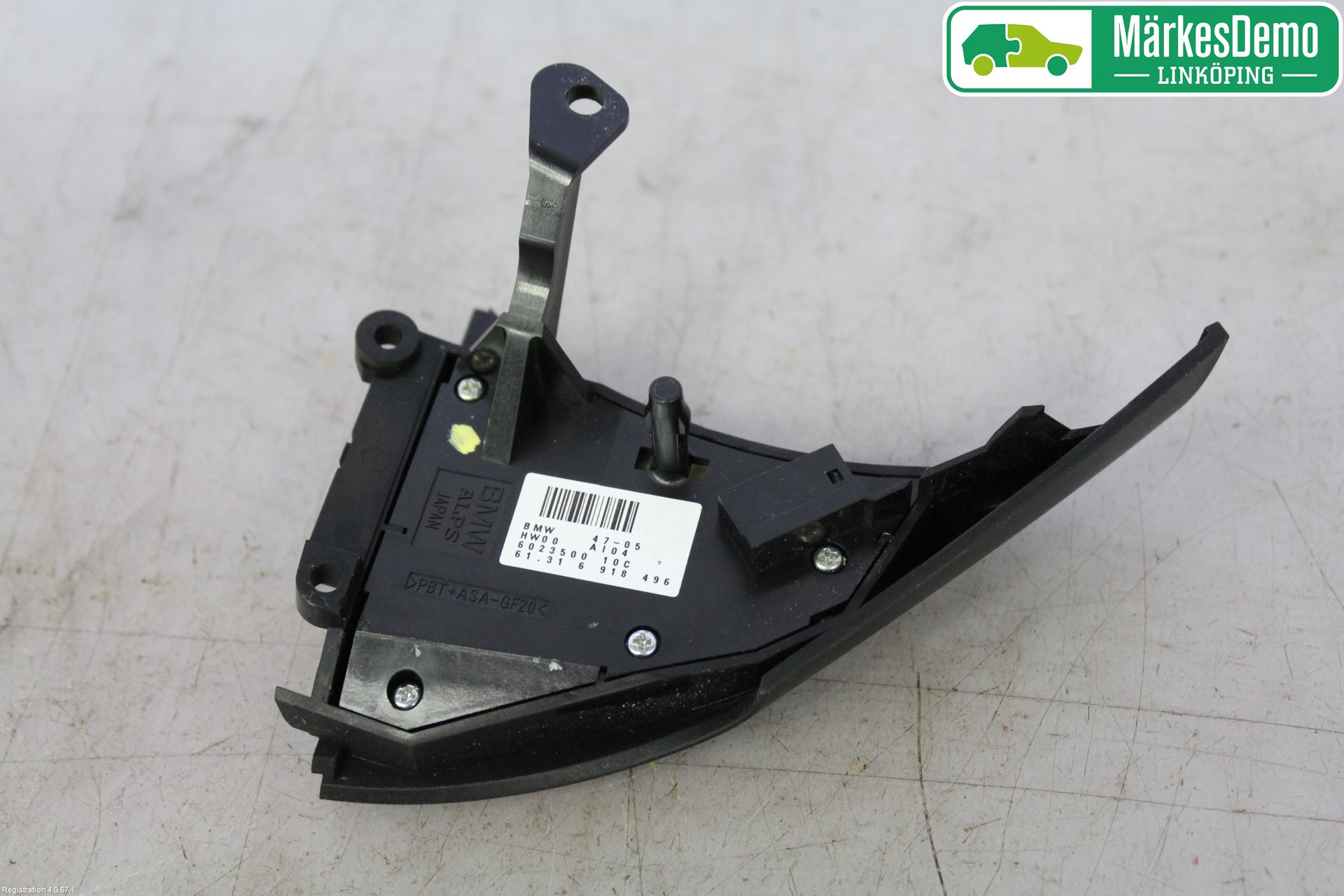 BMW 6 E63/64    02-10 Bryter Ratt Radio-Stereo