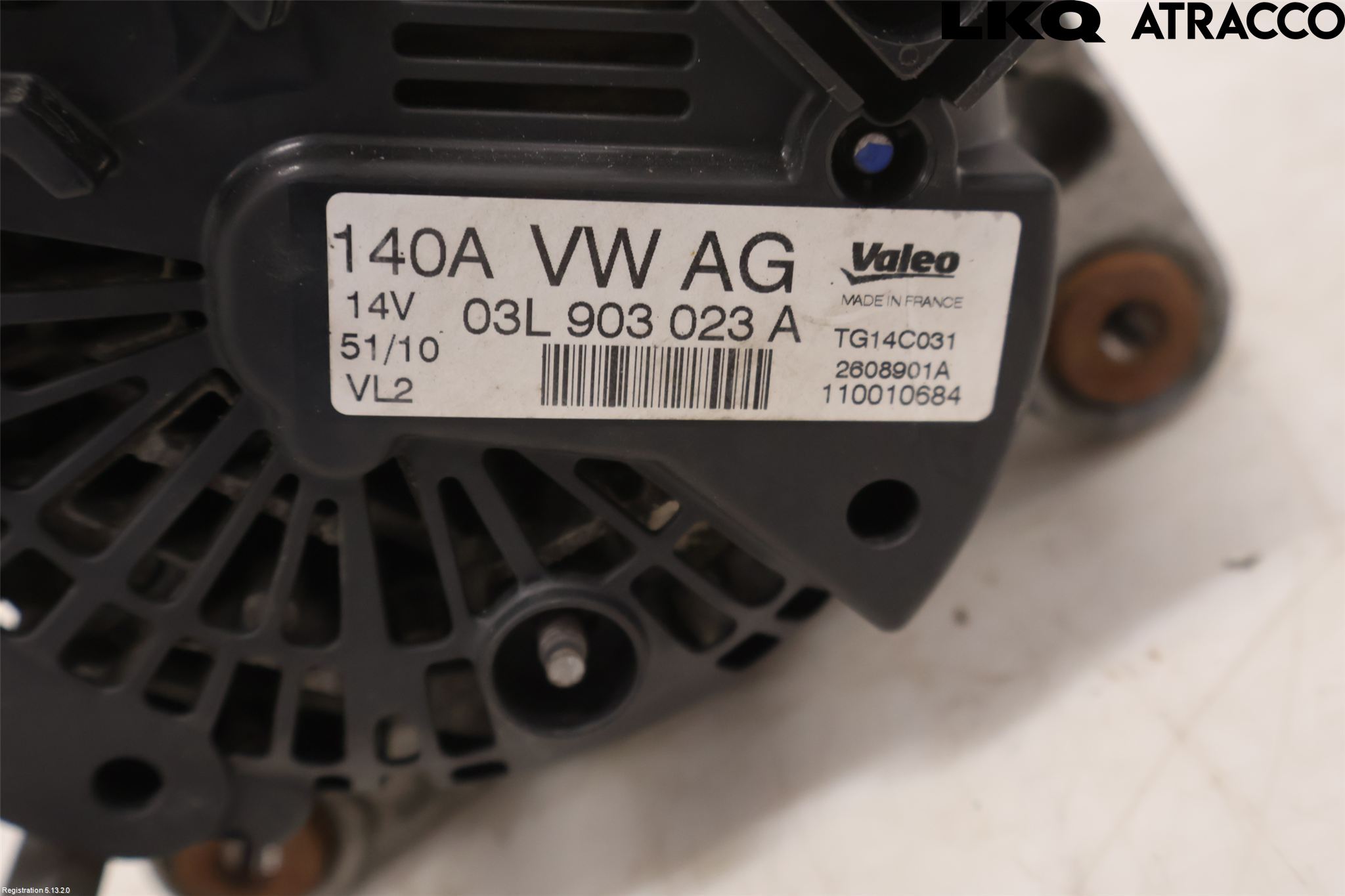 Volkswagen VW GOLF PLUS/CROSS GOLF 04-14 Dynamo