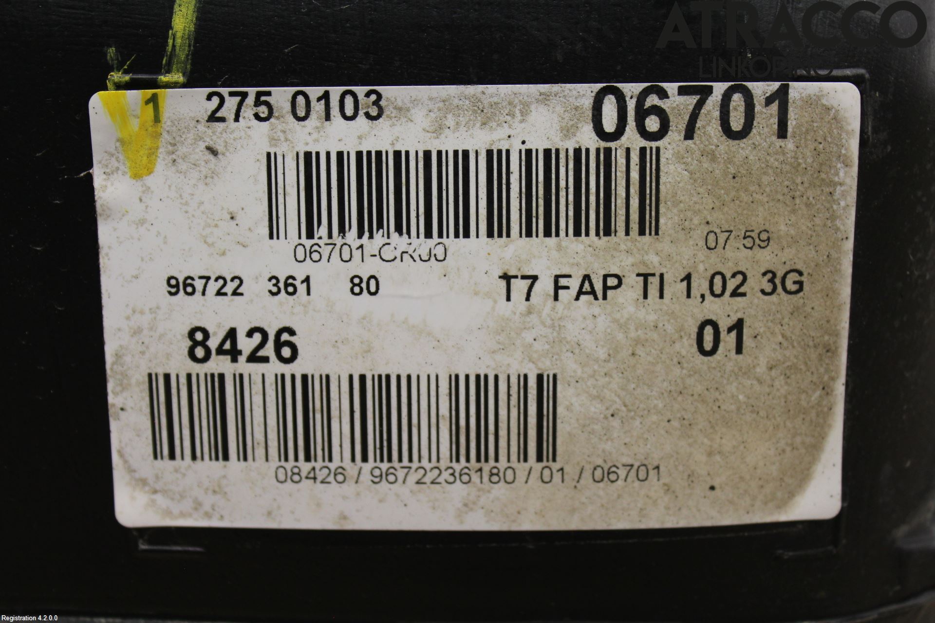 Peugeot 308 08-13 Drivstofftank Diesel