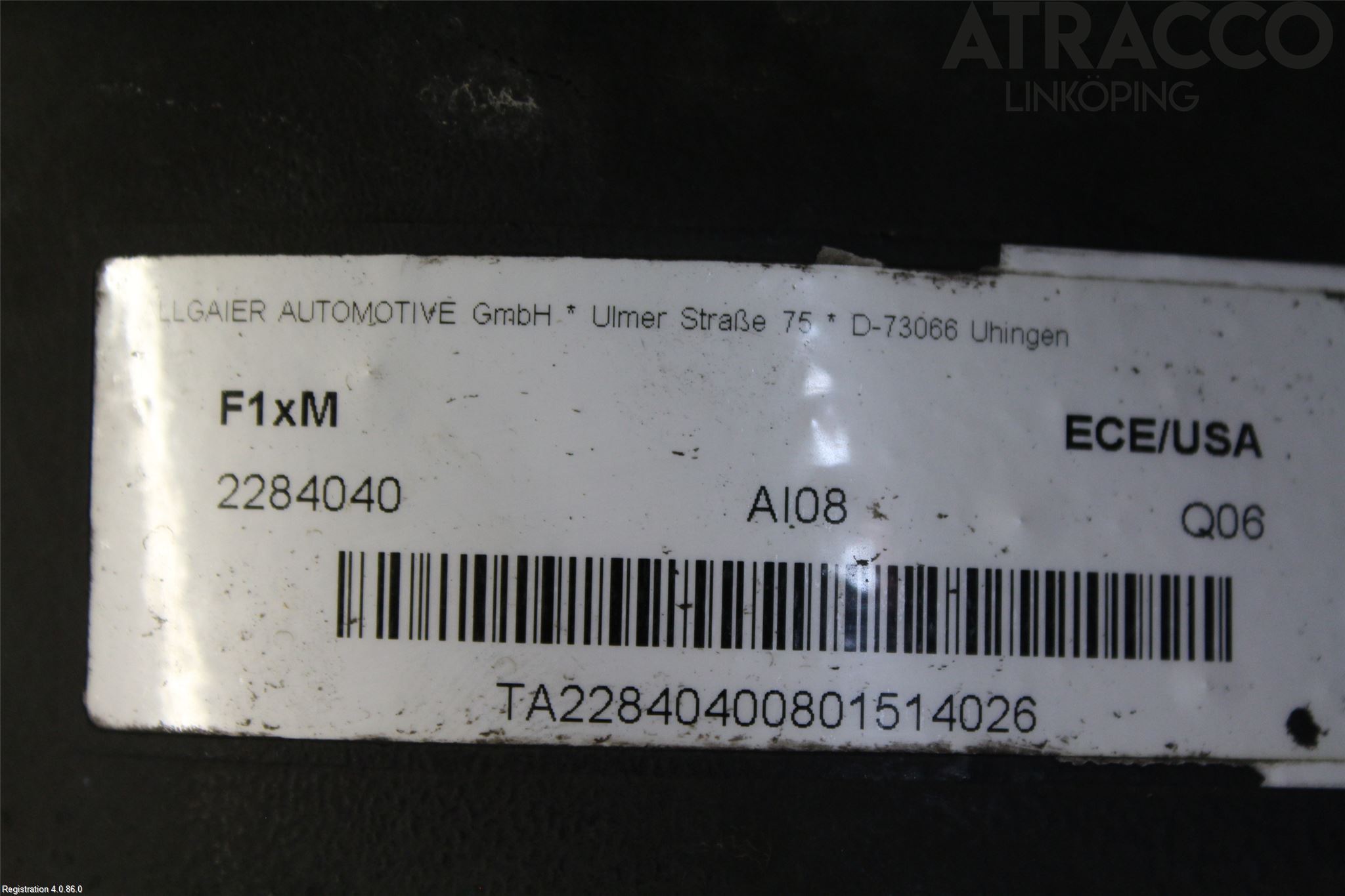 BMW 5 F10/F11/F18 09-17 Drivstofftank