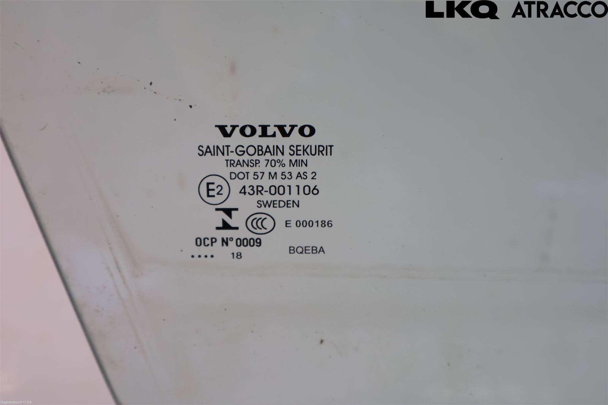 Volvo V90 17->> Dørrute Foran Høyre 4 Dørs