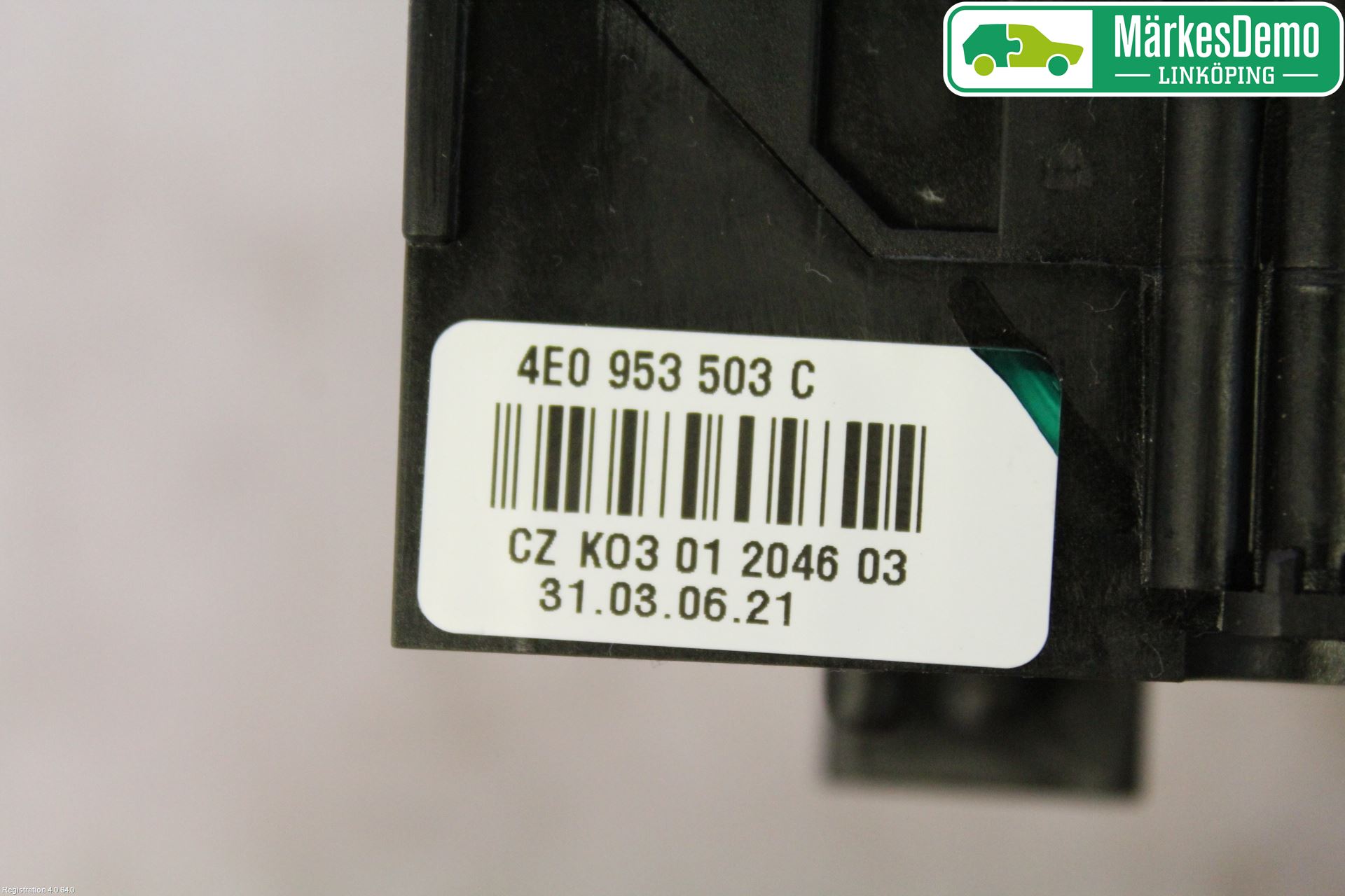Audi A4/S4 05-07 Bryter Ratt Visker - Spyler