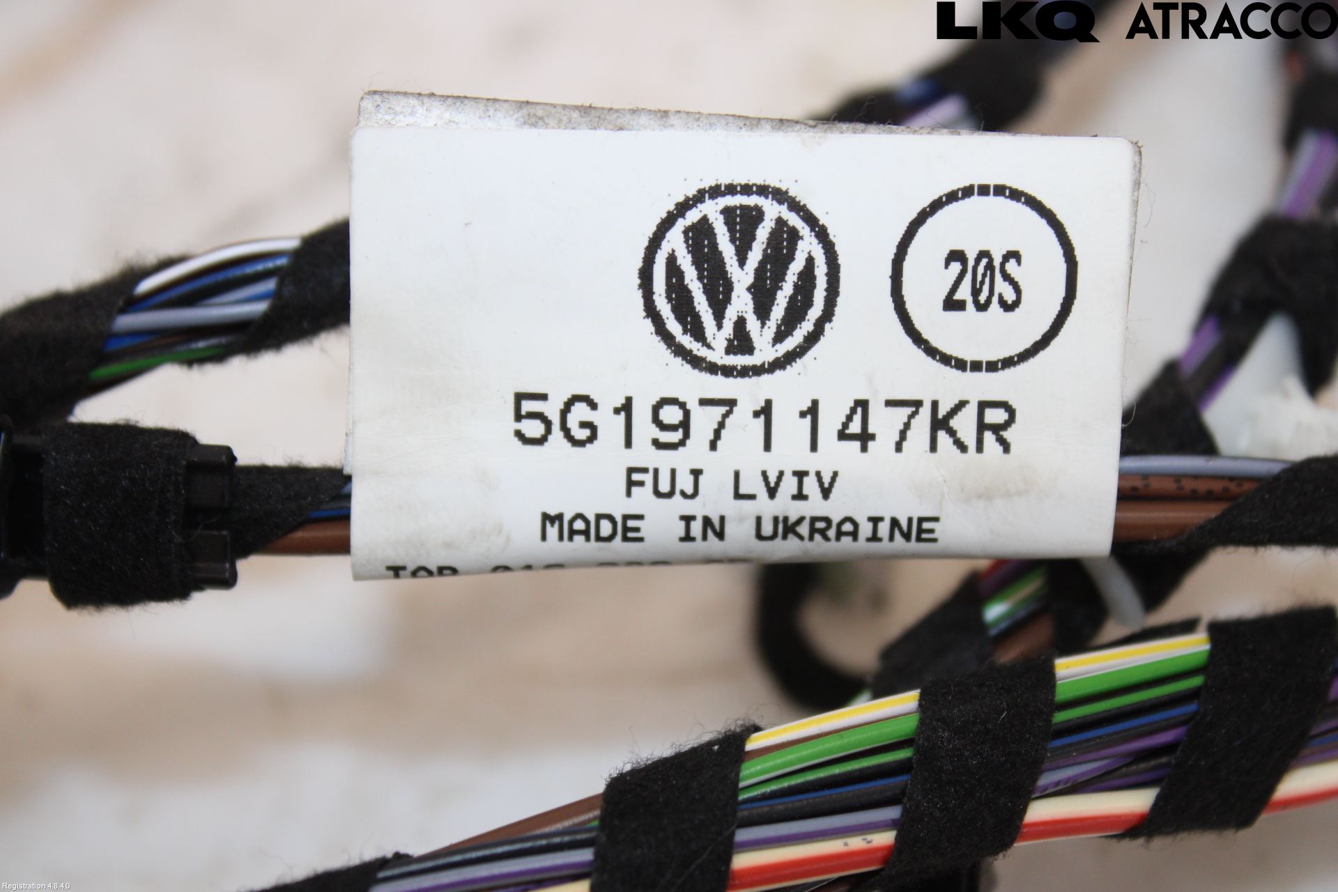 Volkswagen VW GOLF / E-GOLF VII 13-20 Ledningsnett