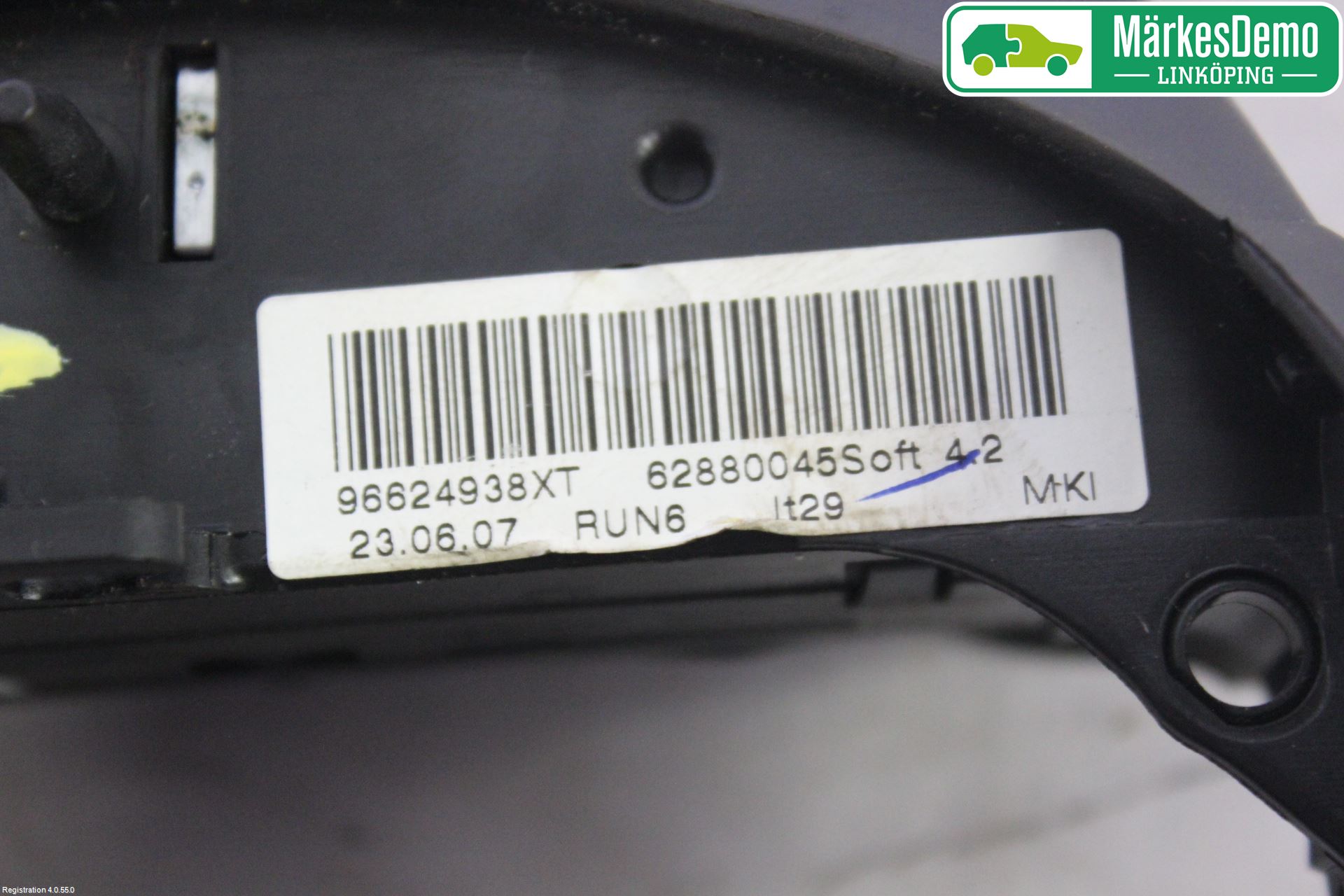 Citroen C4 PICASSO 06-13 Bryter Ratt Radio-Stereo
