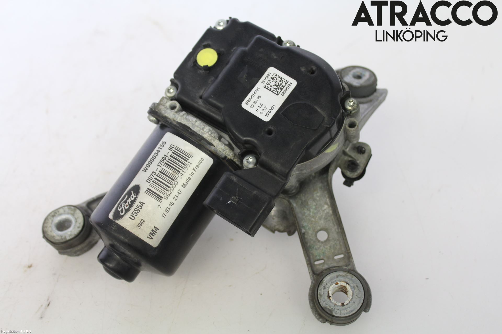 Ford MONDEO 15-22 Viskermotor Frontrute
