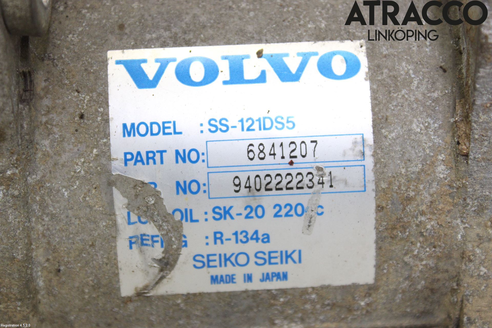Volvo 940 91-98 Varme Ac Kompressor