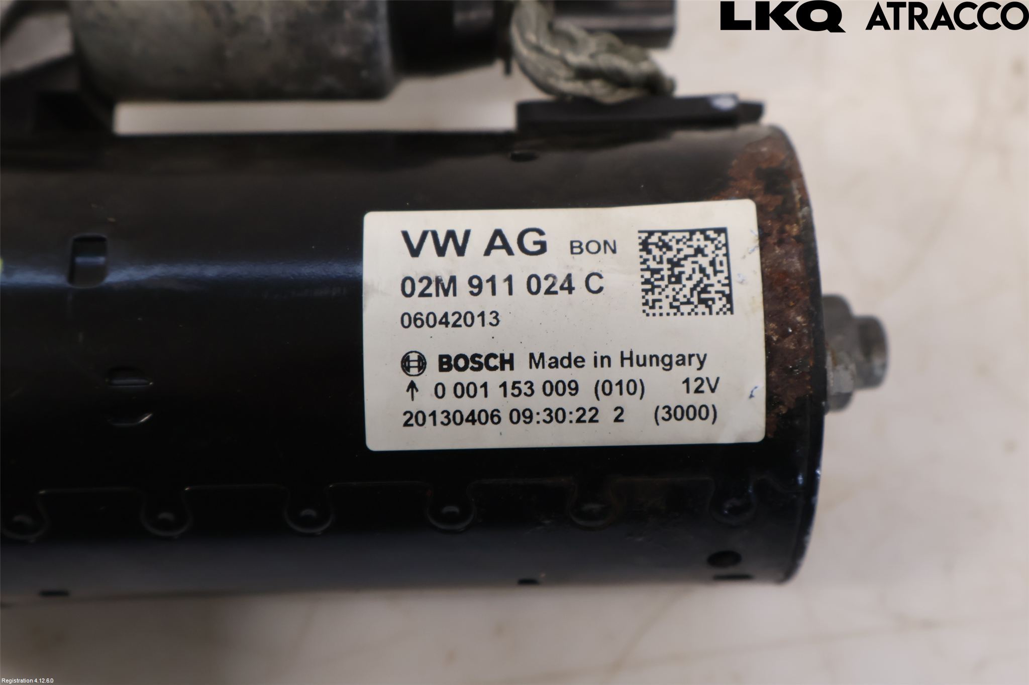 Volkswagen VW PASSAT 11-14 Startmotor Diesel