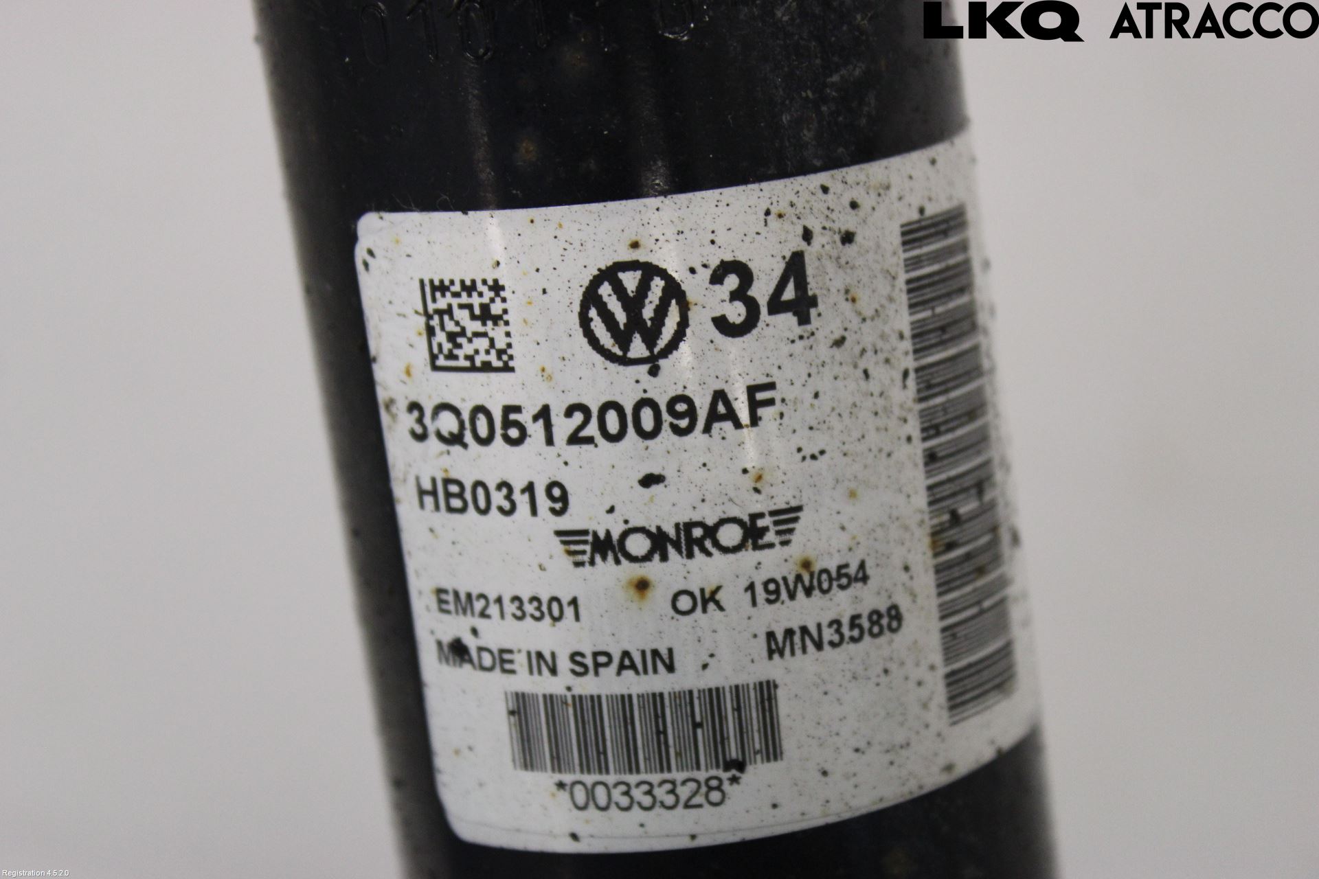 Skoda SUPERB 16-24 Støtdemper Bak