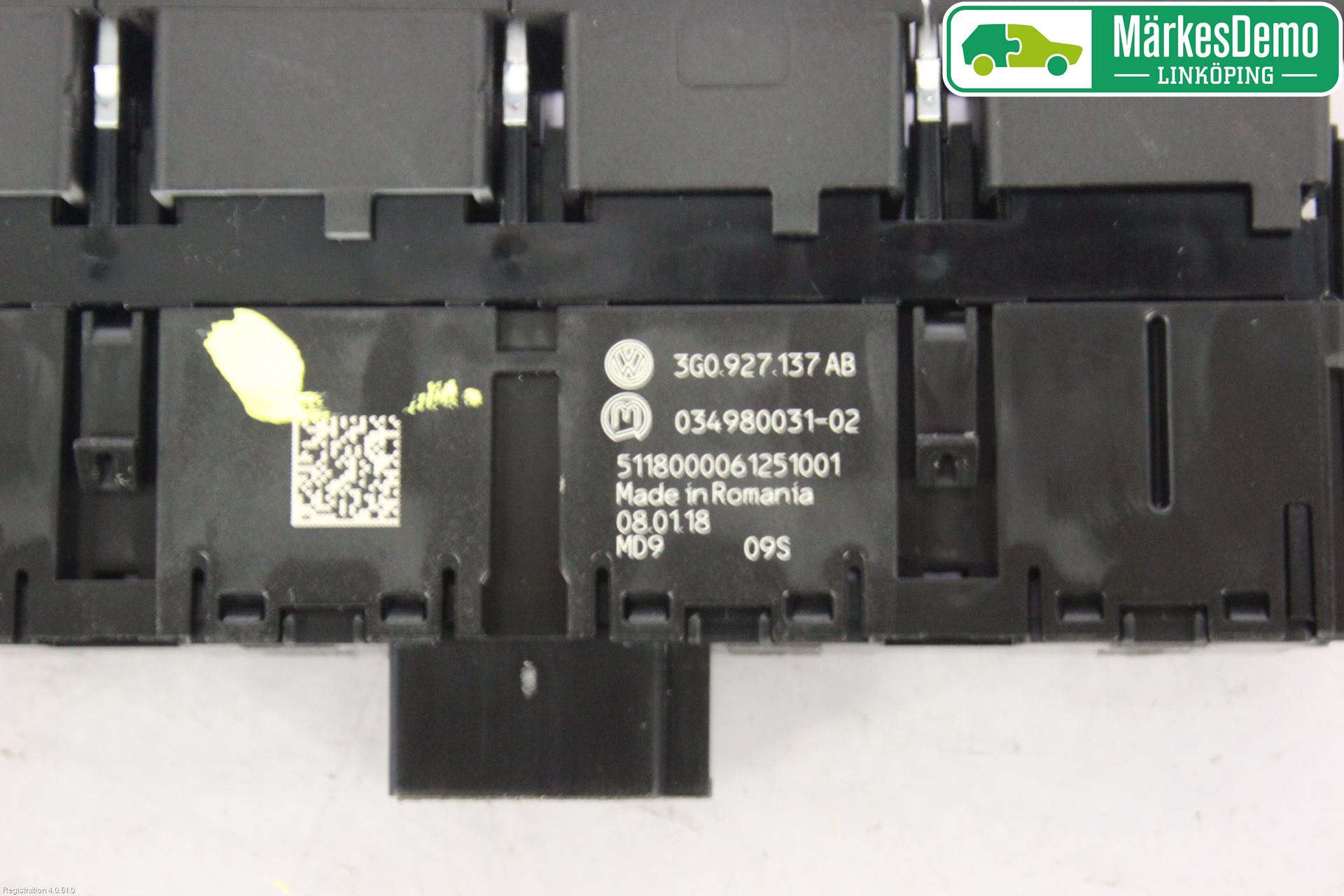 Volkswagen VW PASSAT 15-19 Bryter Antispinn