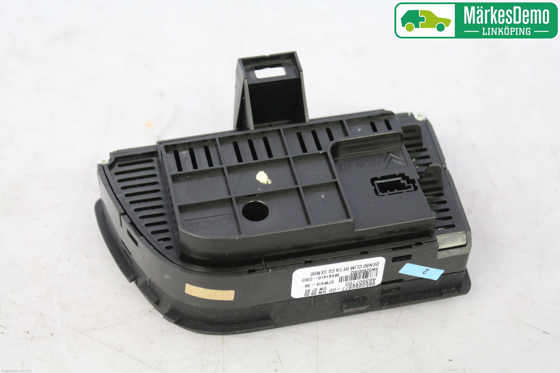 Citroen C4 PICASSO 06-13 Varme Ac Betjening-Display