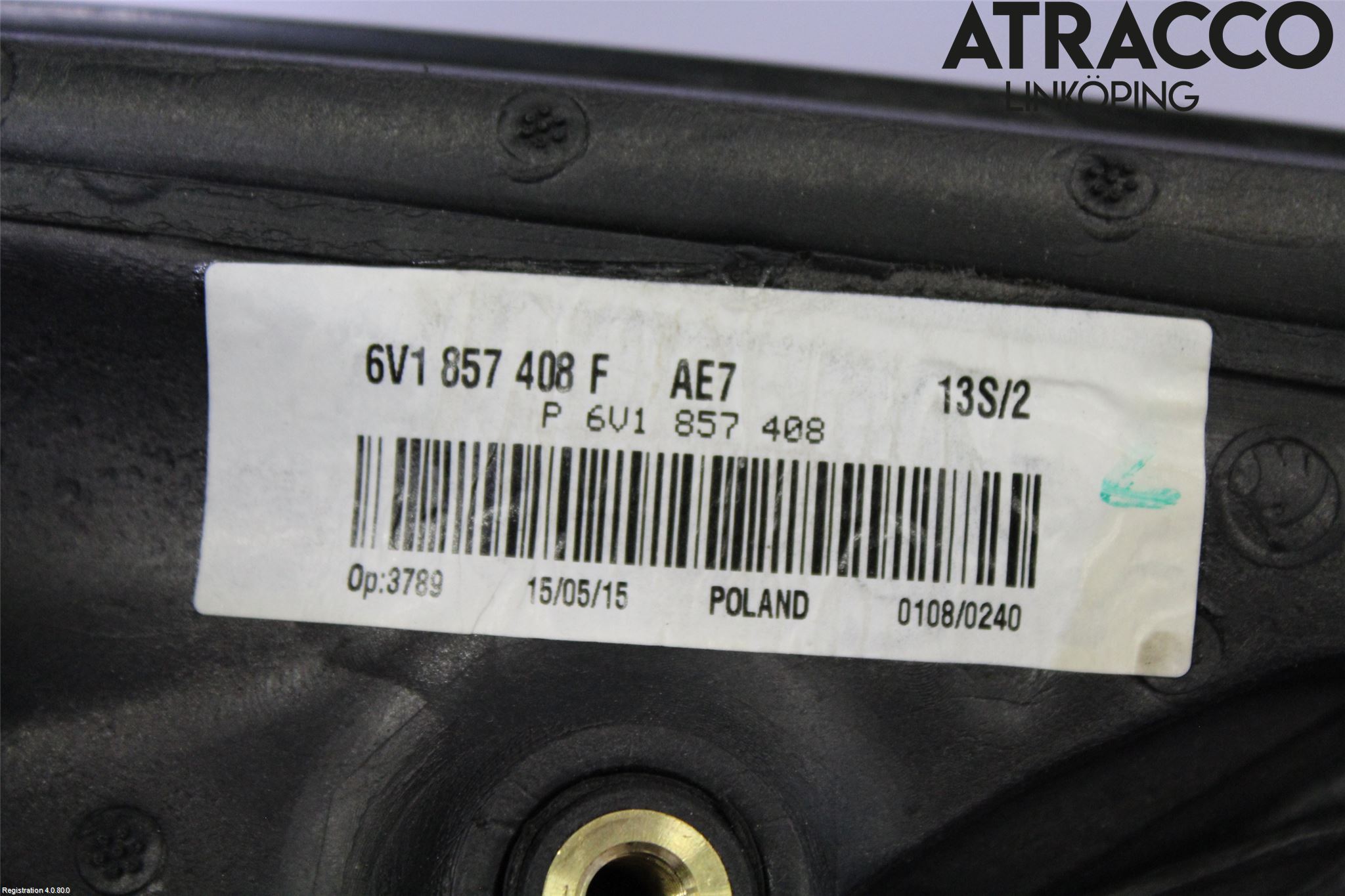 Skoda FABIA 15-21 Speil H M-El Justering