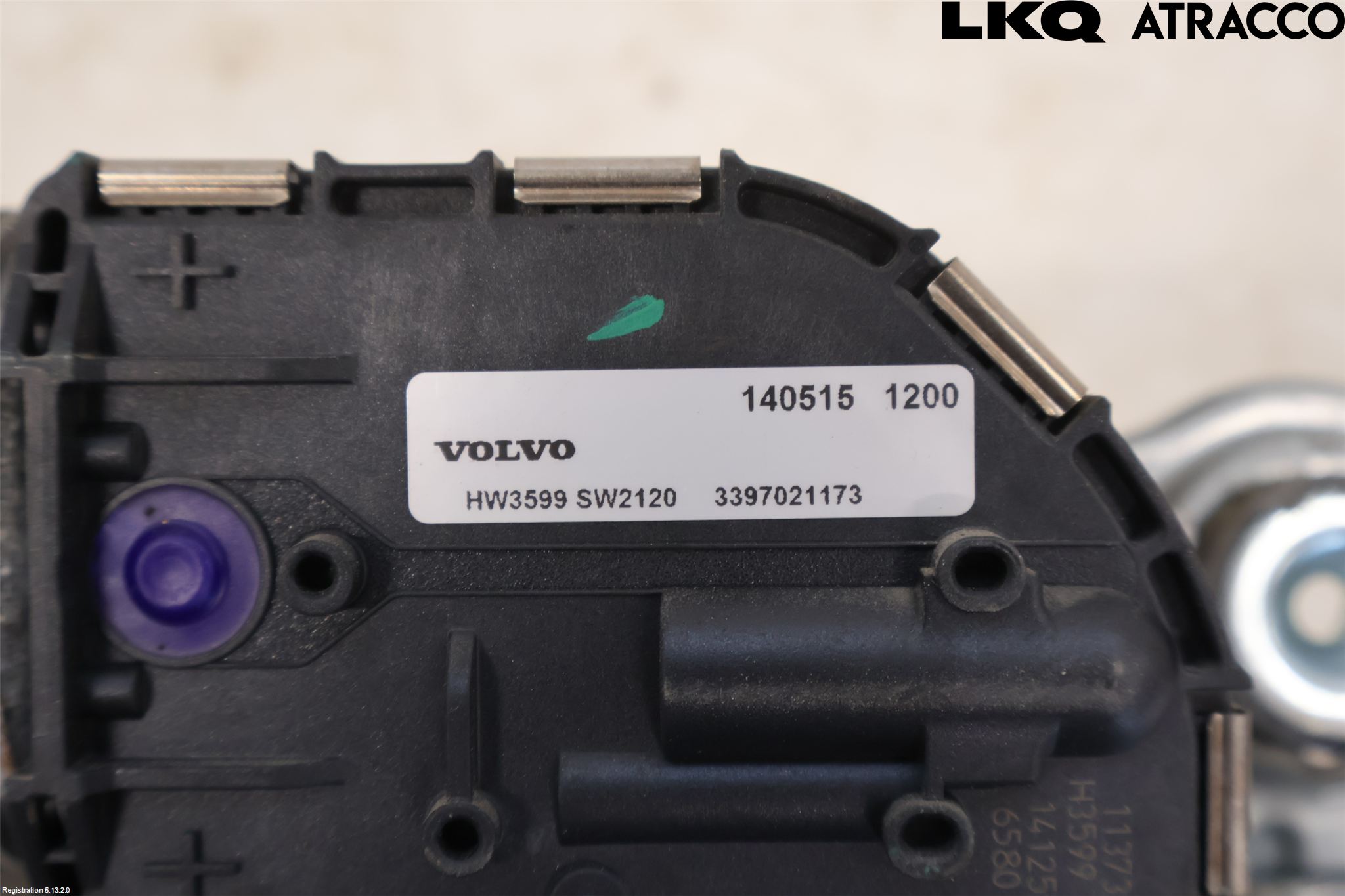 Volvo V60 14-18 Viskeroverføring Frontrute