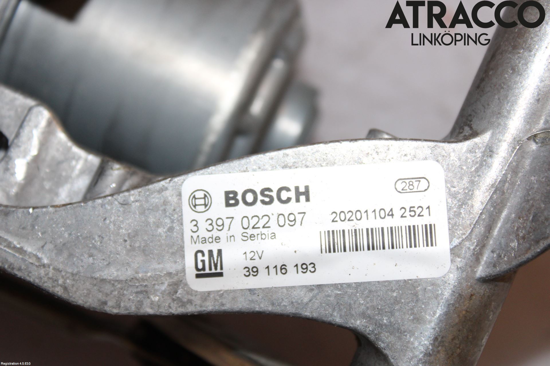 Opel ASTRA K 16-22 Viskermotor Frontrute