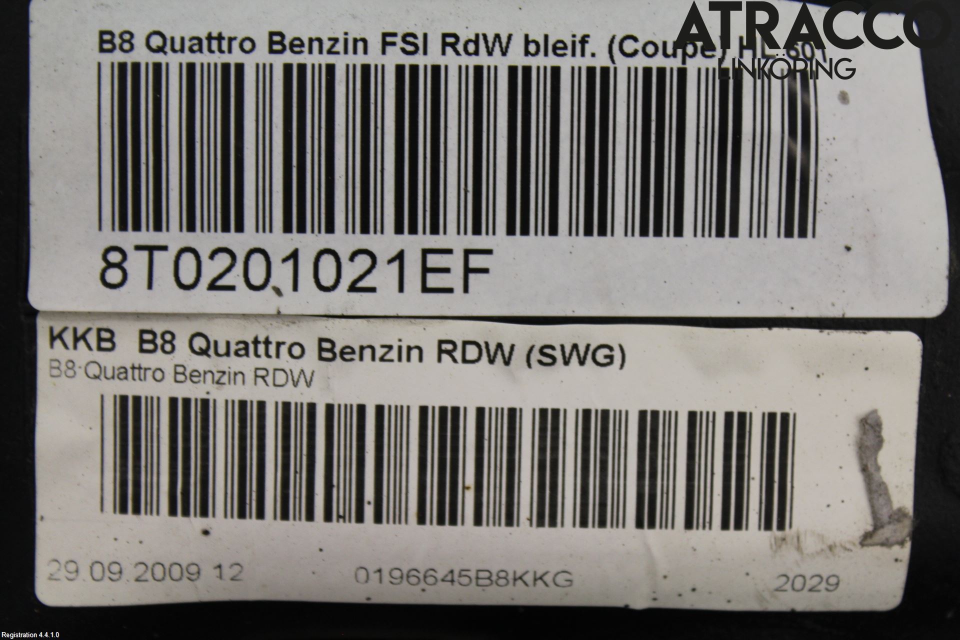 Audi A5 07-16 Drivstofftank