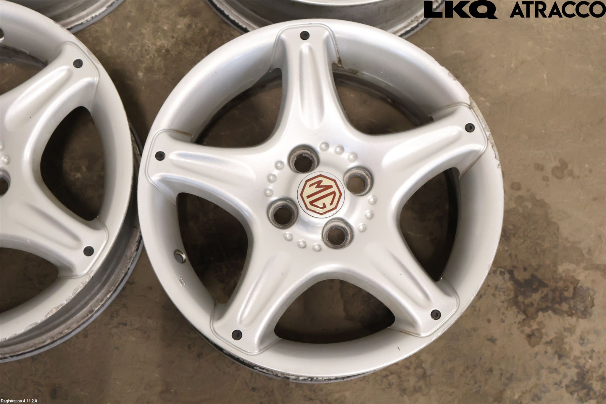 MG F Felg Aluminium Sett 4Stk