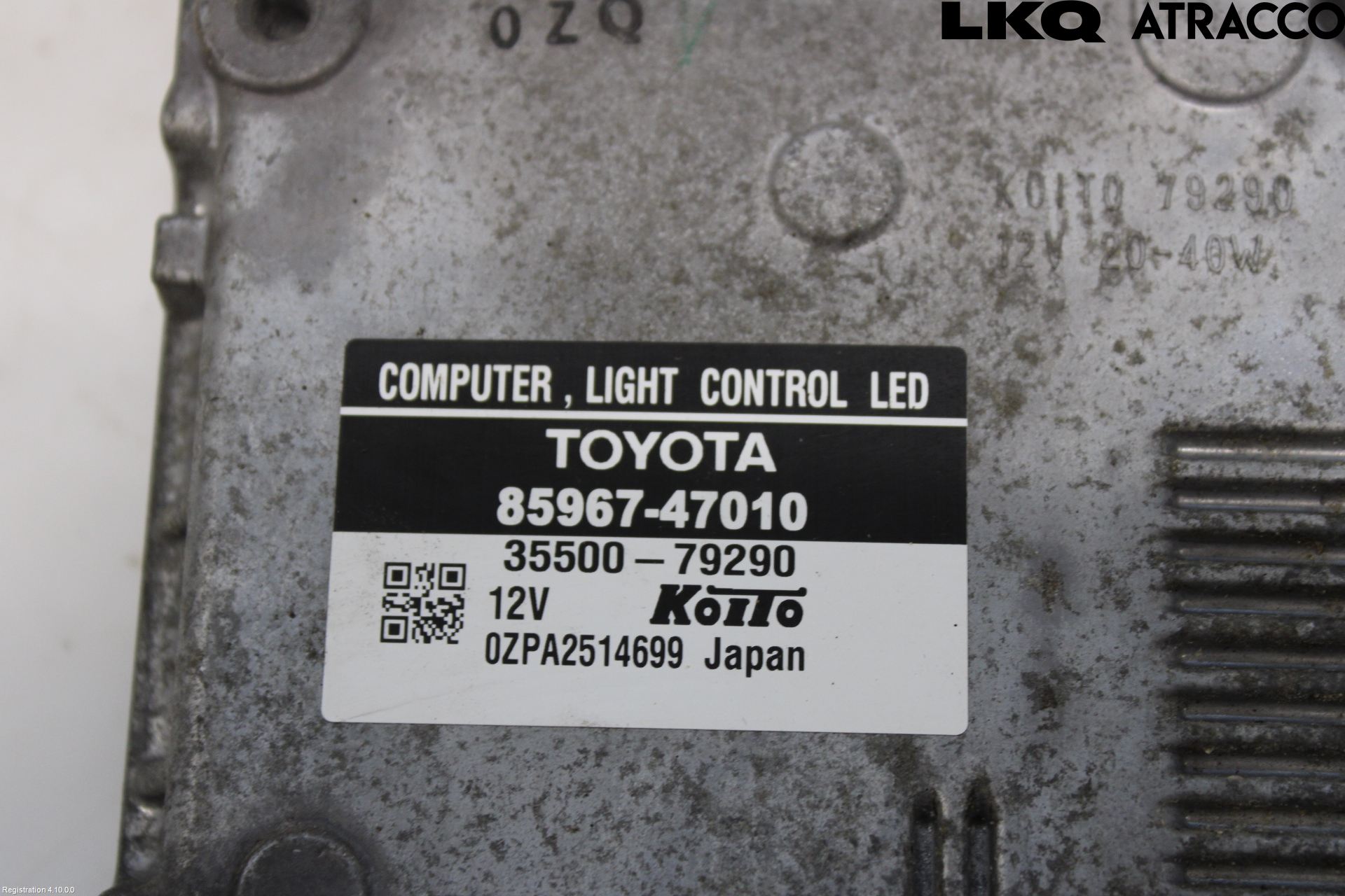 Toyota PRIUS ZVW30 09-20 Styreenhet Xenon