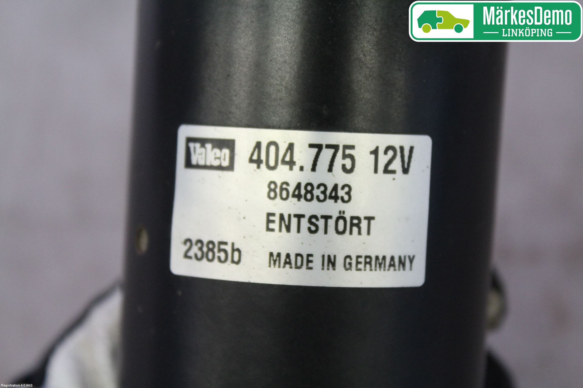 Volvo V70 05-08 Viskermotor Frontrute