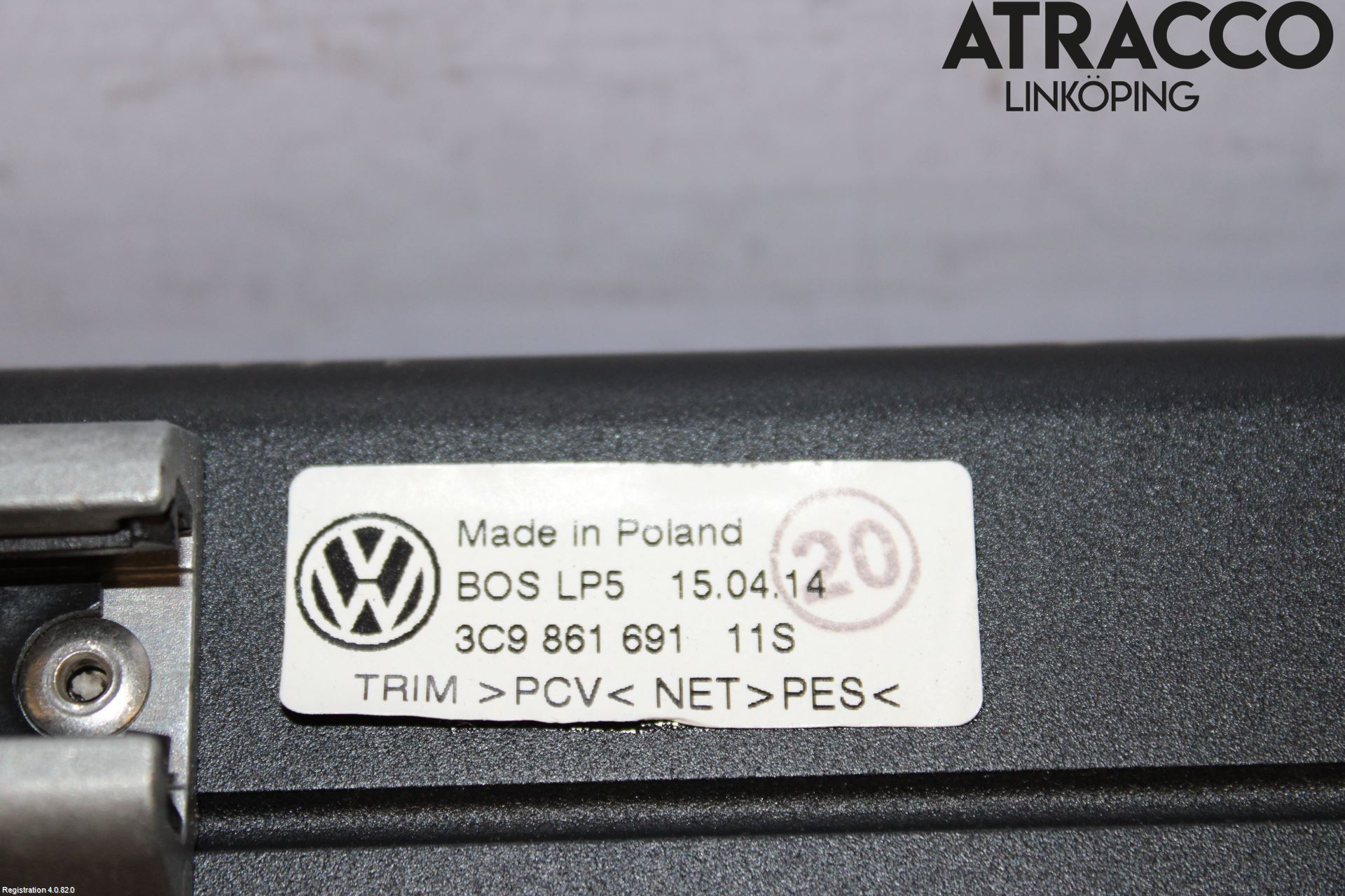 Volkswagen VW PASSAT 11-14 Innr Lastenett