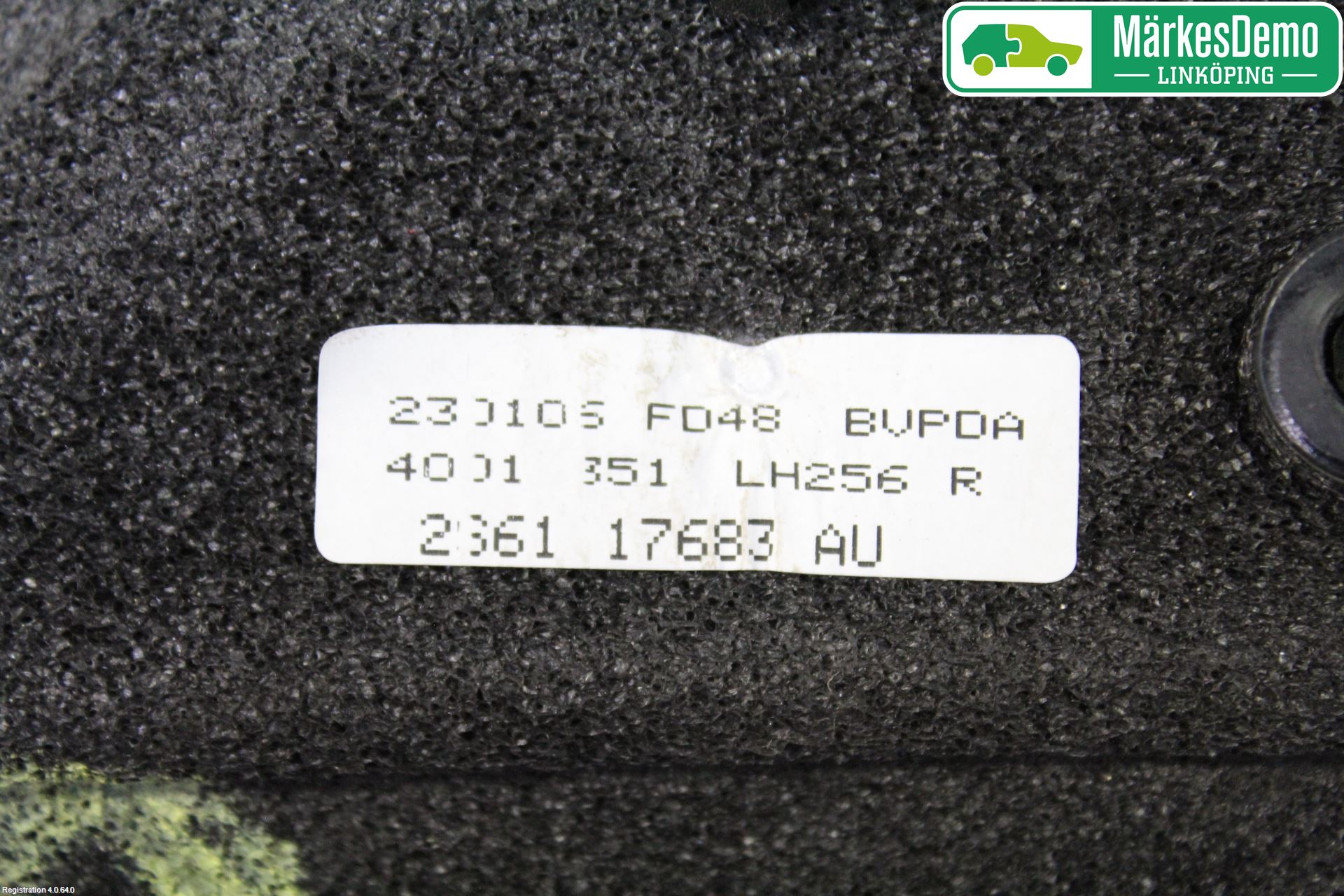 Ford FIESTA     06-08 Speil V M-Innvjustering