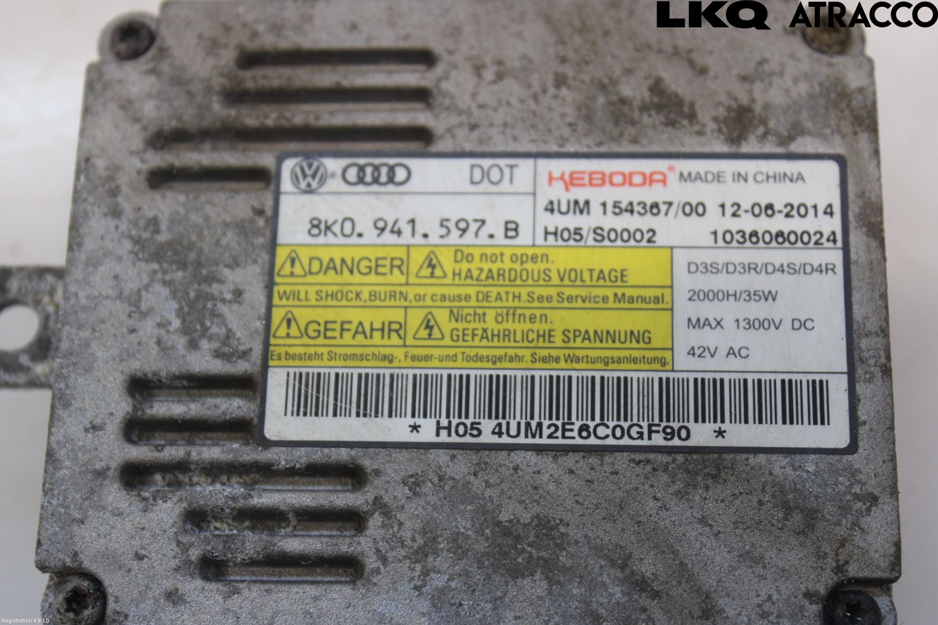 Volkswagen VW PASSAT 11-14 Styreenhet Xenon