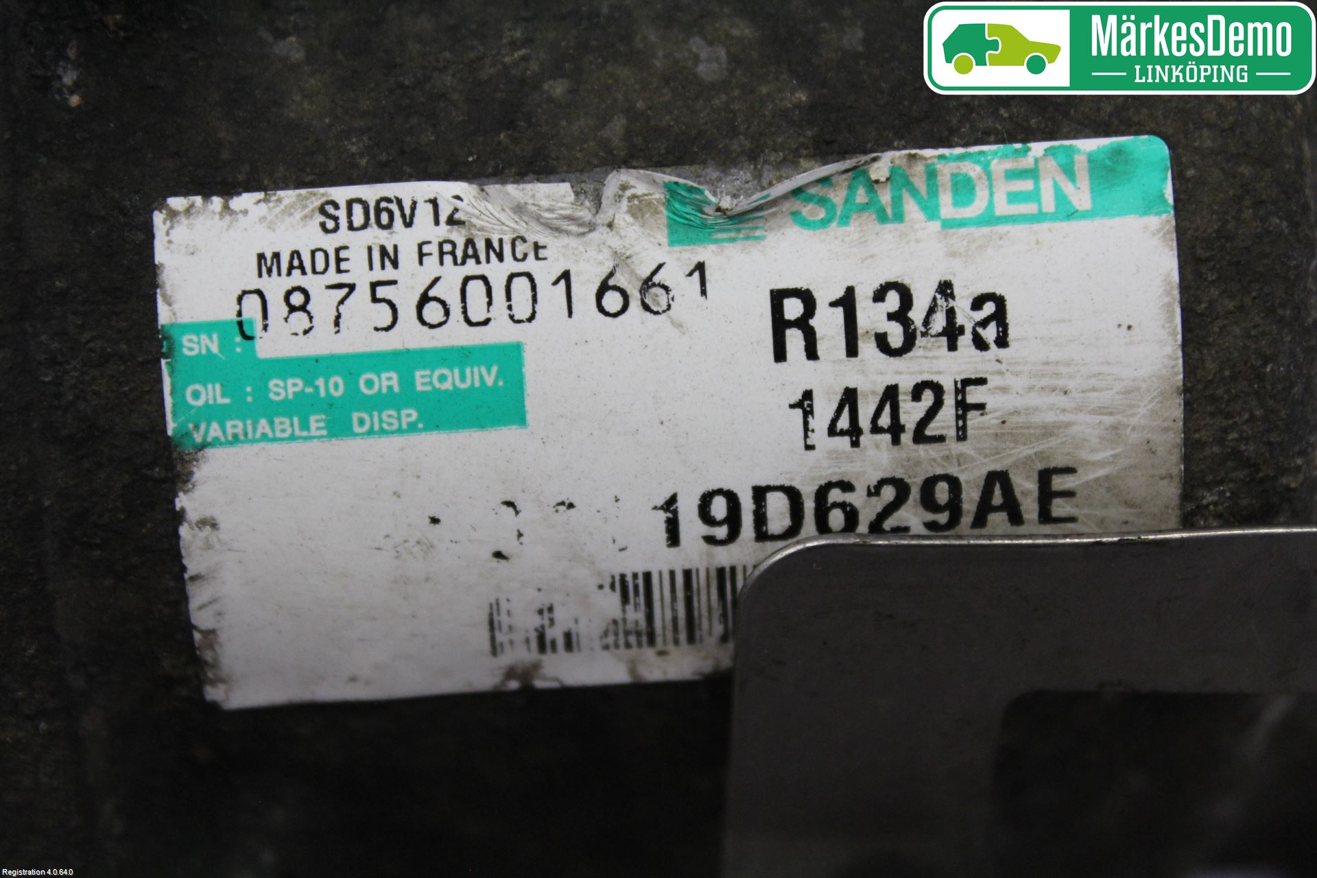 Ford FIESTA     06-08 Varme Ac Kompressor