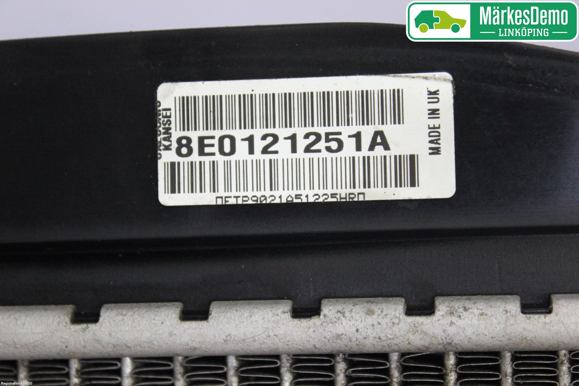 Audi A4/S4 05-07 Radiator Manuell