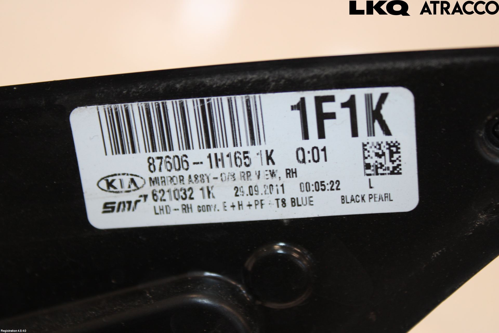 Kia CEED 06-12 Speil H M-El Justering