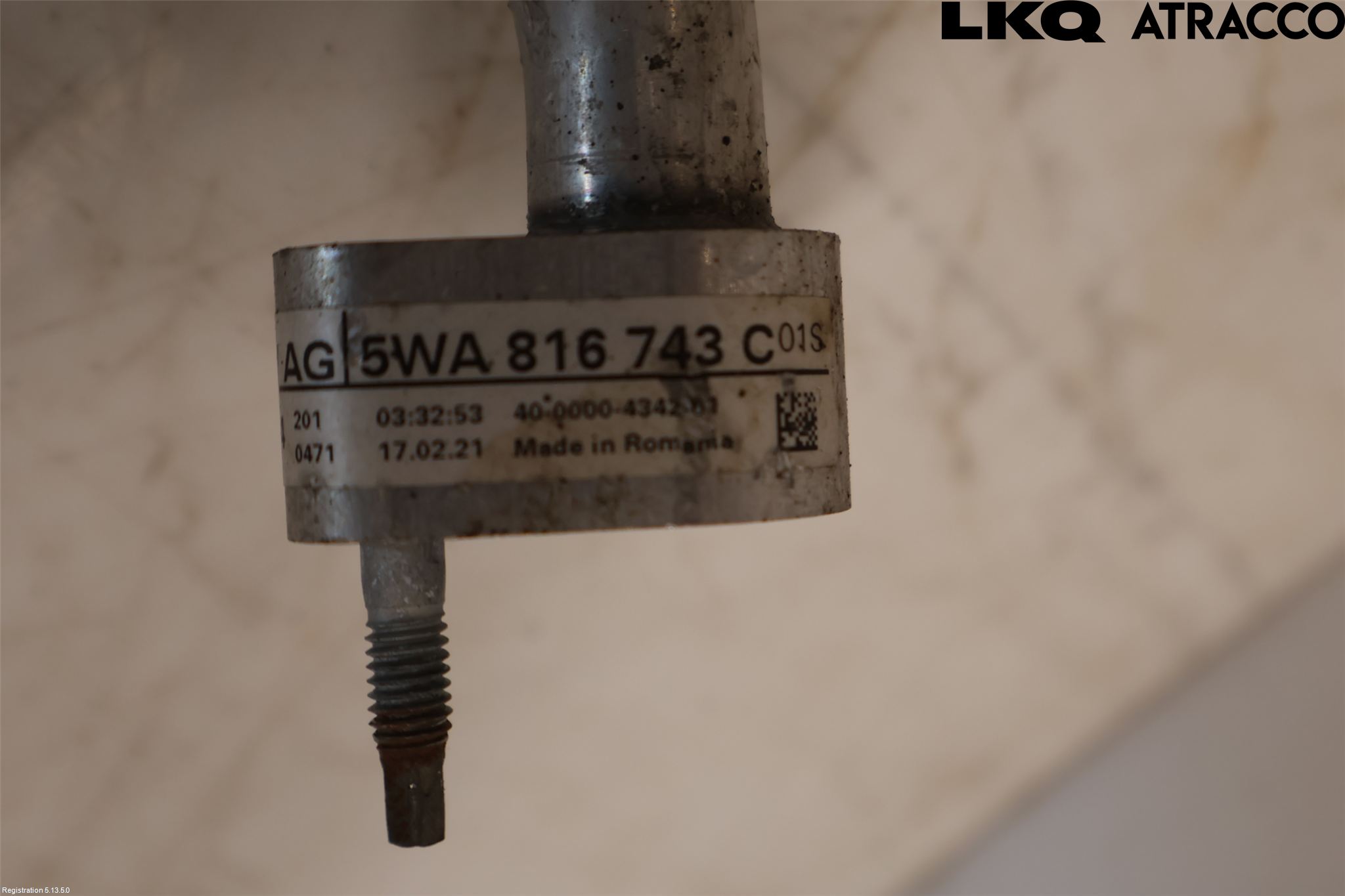 Volkswagen VW GOLF / E-GOLF VIII 20- Varme Ac Slange - Rør