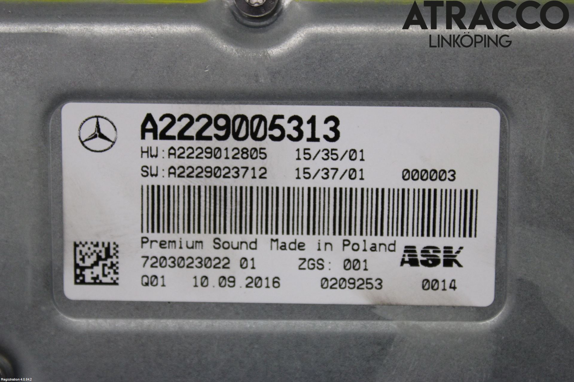 Mercedes-Benz MB SLK/SLC-KLASS (R172) 11-20 Stereo Forsterker