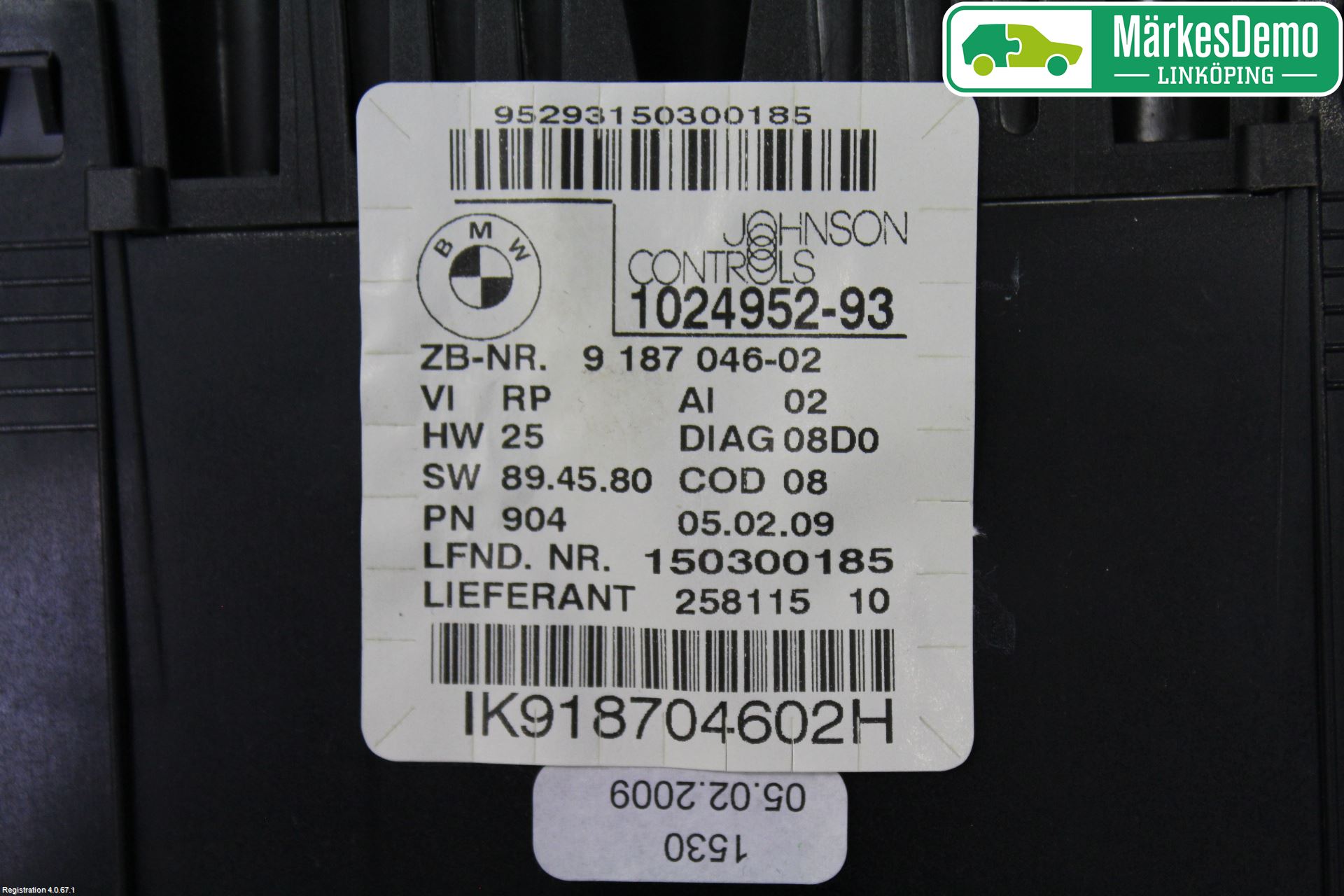 BMW 1 E87/81 5D/3D 03-11 Instr Kombinert
