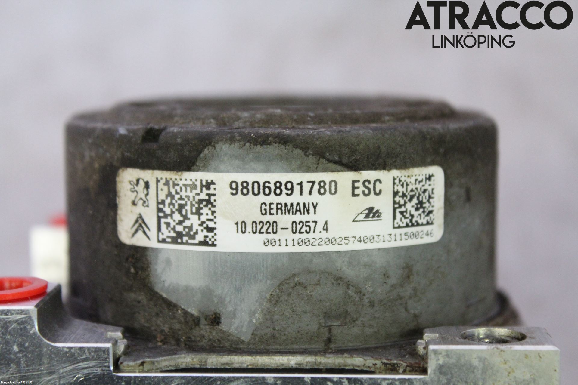 Citroen C3 10-17 Abs Hydraulikkaggregat