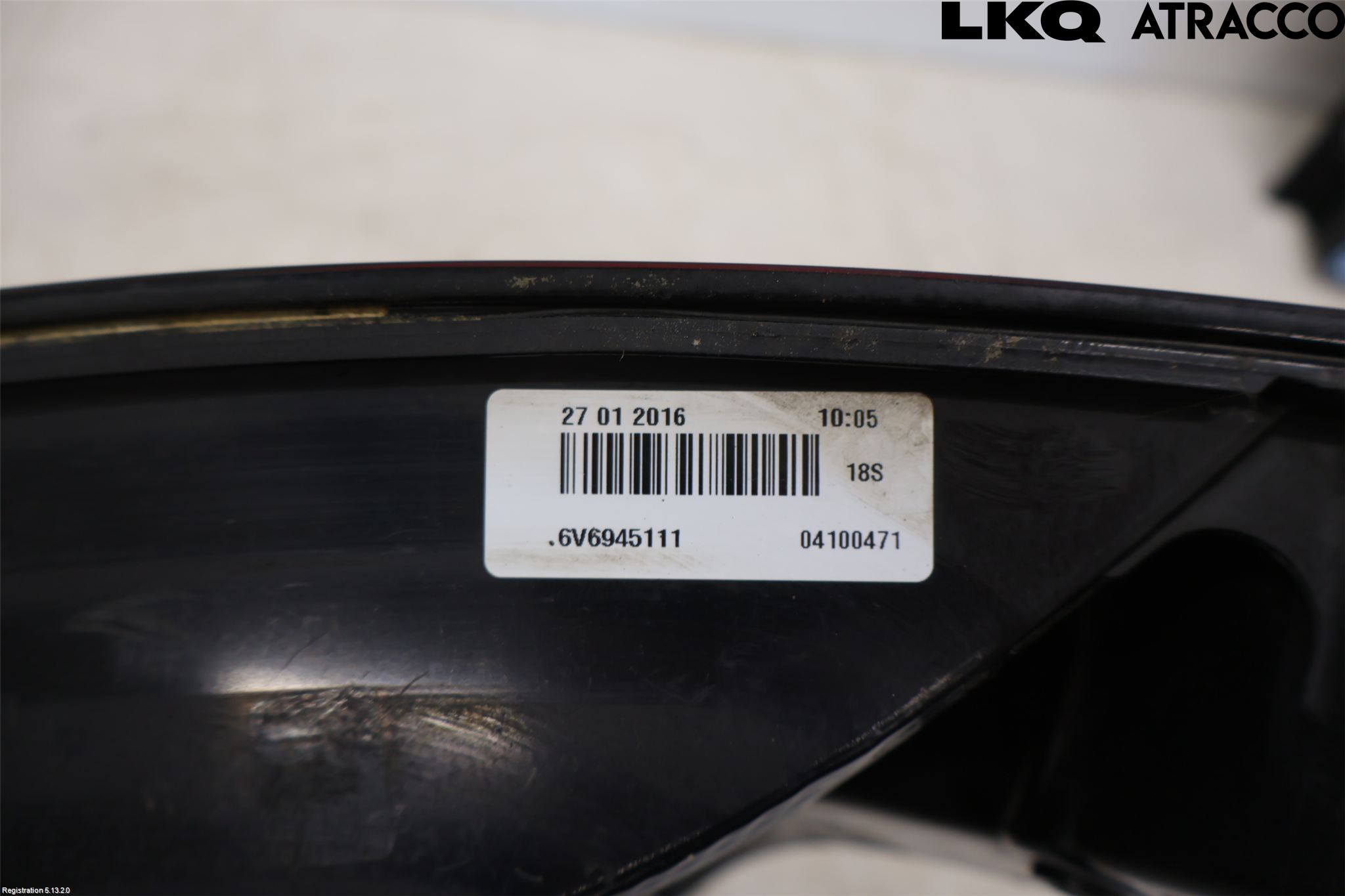 Skoda FABIA 15-21 Baklykt Venstre