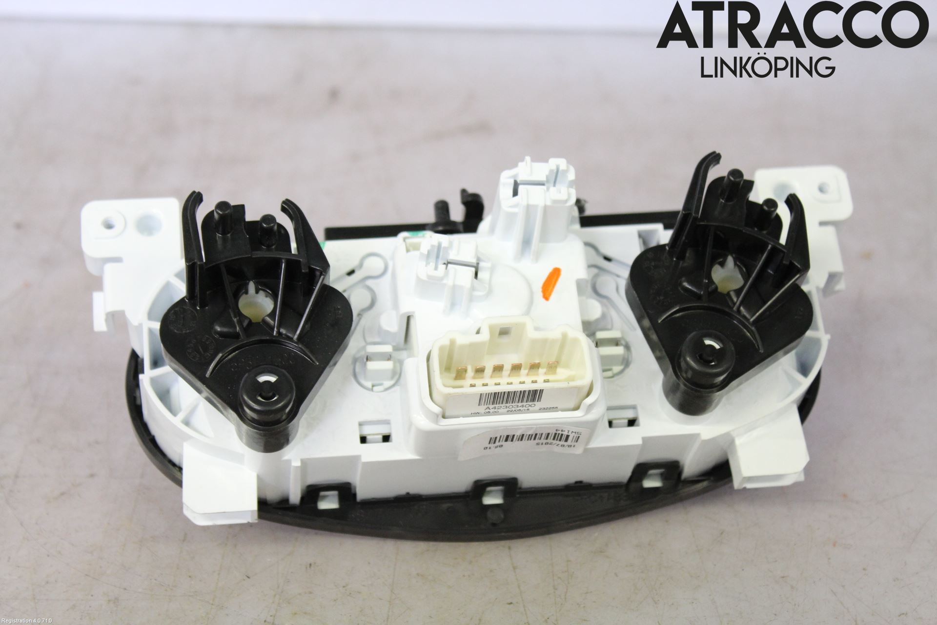 Dacia SANDERO/STEPWAY 13-20 Varme Ac Betjening-Display
