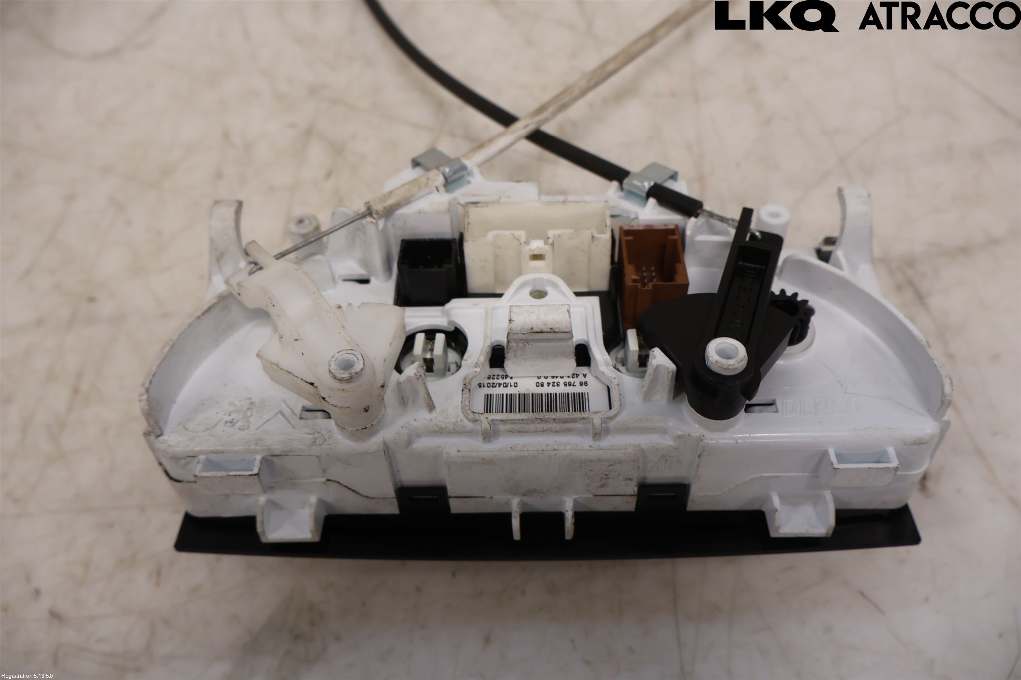 Citroen BERLINGO 08-18 Varme Ac Betjening-Display