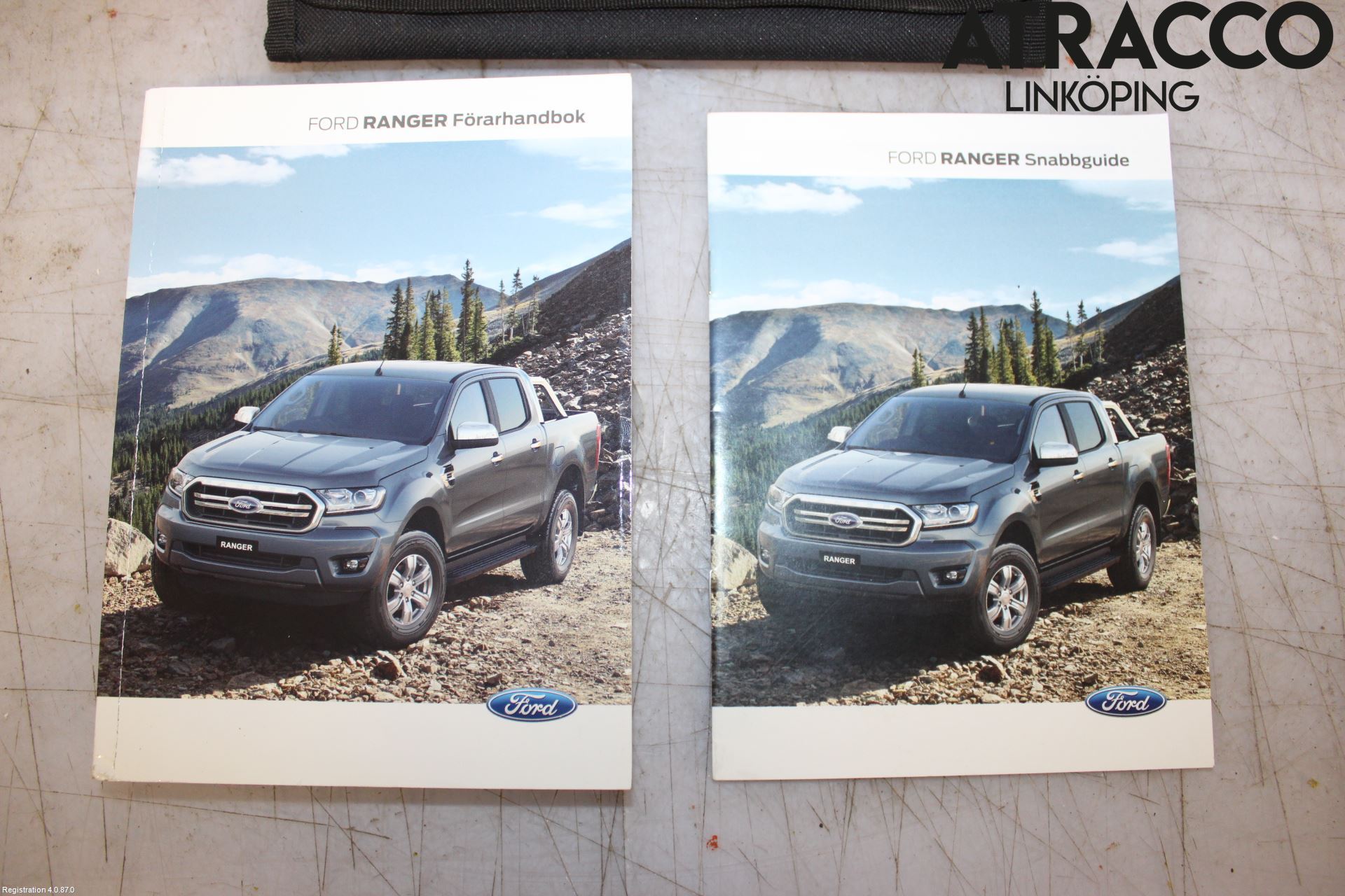 Ford RANGER EU 12-23 Instruksjonsbok