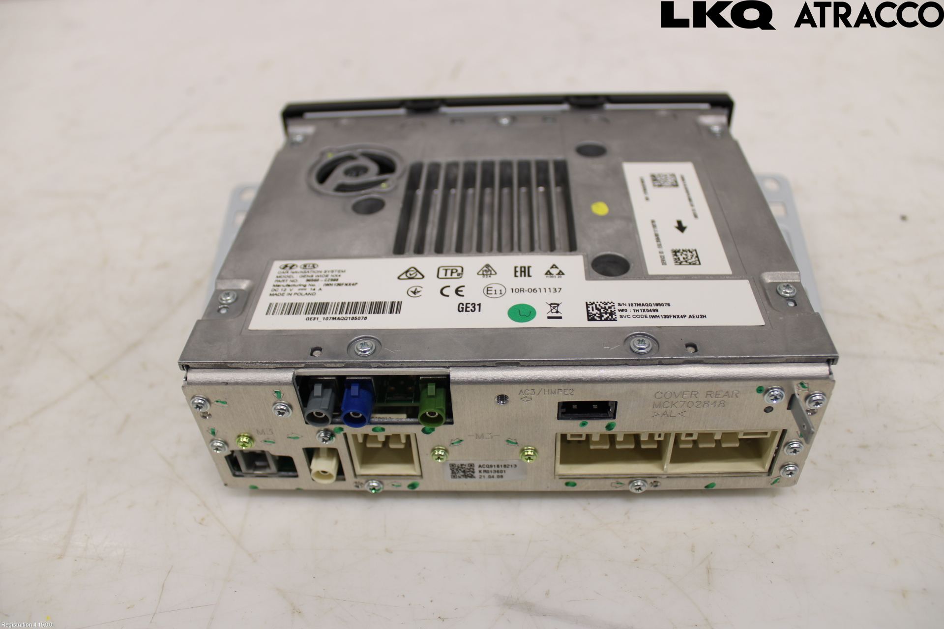 Hyundai TUCSON 05- Stereo Radio Med Cd