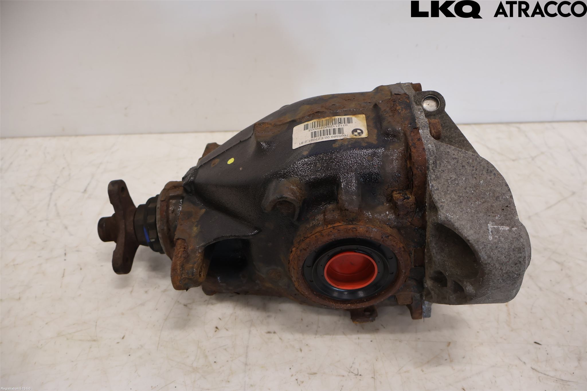 BMW 3 F30/F31/F80 12-19 Bakaksel Kardang Bak -Diff