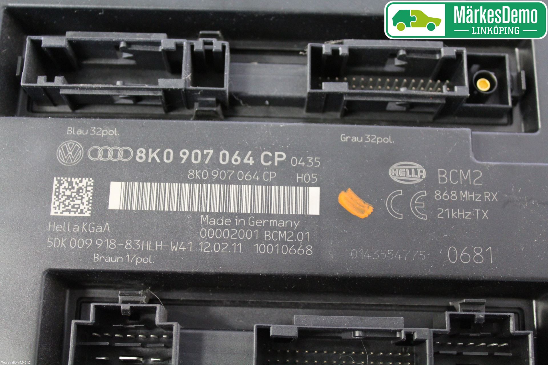 Audi A4/S4 08-11 Styreenhet Klima