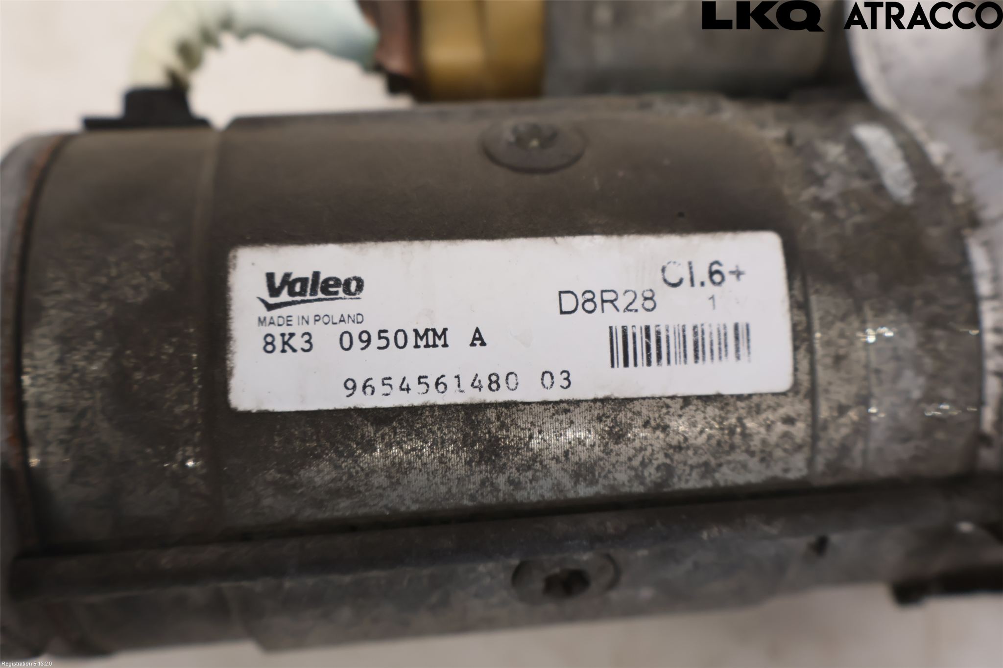 Peugeot EXPERT 15-16 Startmotor Diesel
