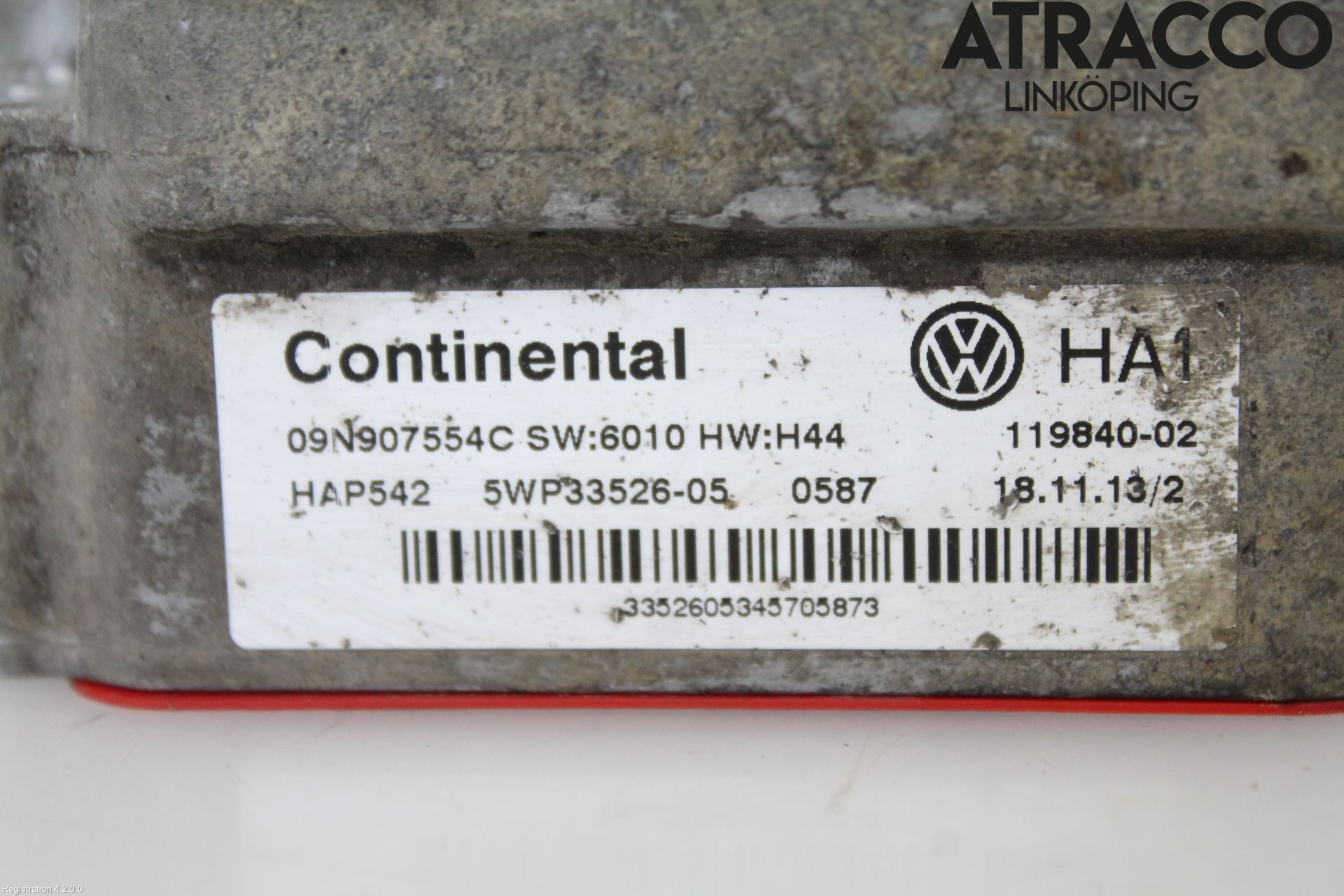 Volkswagen VW TRANSP/CARAVELLE (T5) 04-15 Styreenhet 4Wd