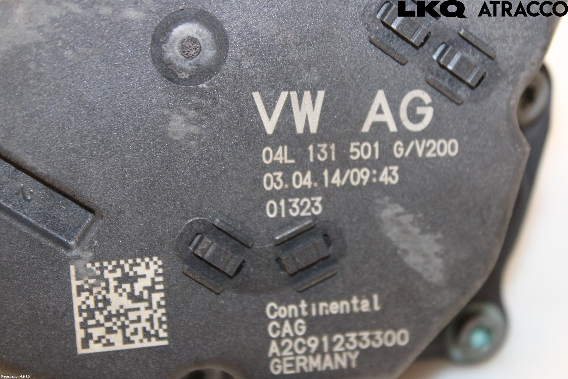 Volkswagen VW PASSAT 15-19 Egr Ventil
