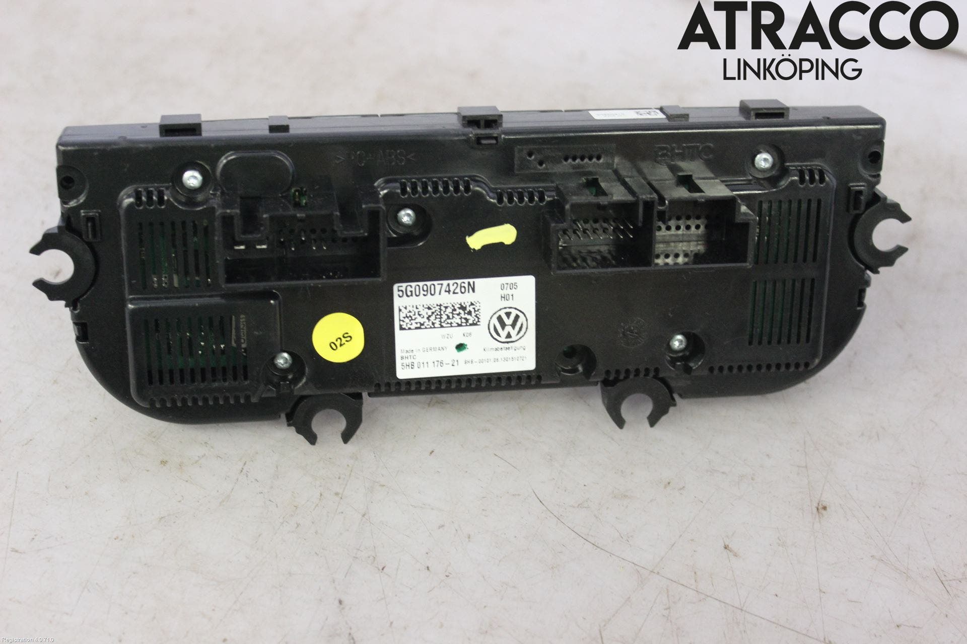 Volkswagen VW GOLF / E-GOLF VII 13-20 Varme Ac Betjening-Display