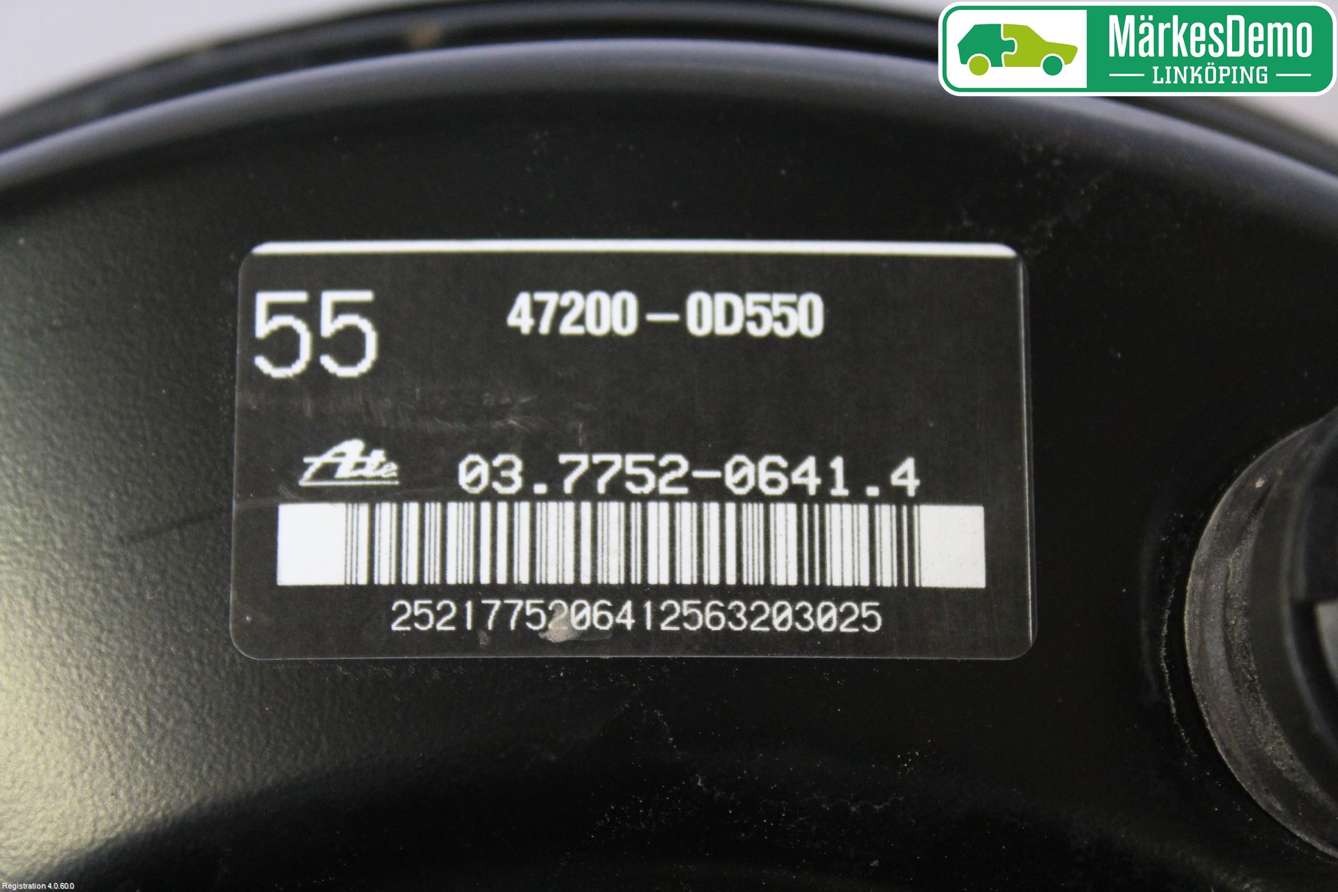 Toyota YARIS XP130 12-14 Bremseservo