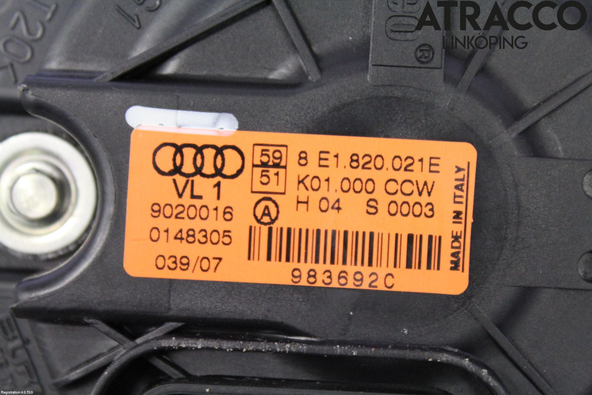 Audi A4/S4 05-07 Varmeapparat Viftemotor