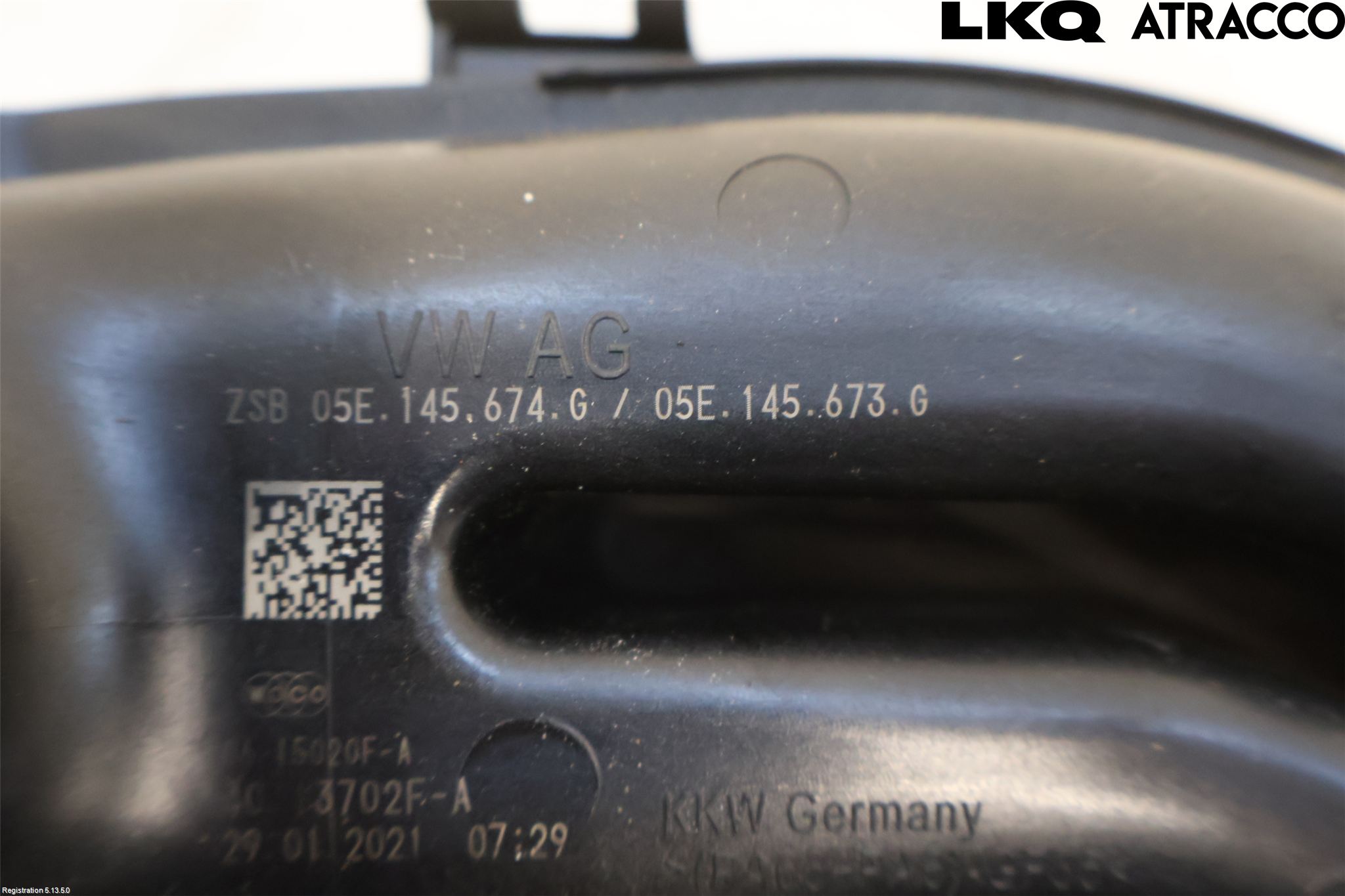 Volkswagen VW GOLF / E-GOLF VIII 20- Intercooler Rør-Slange