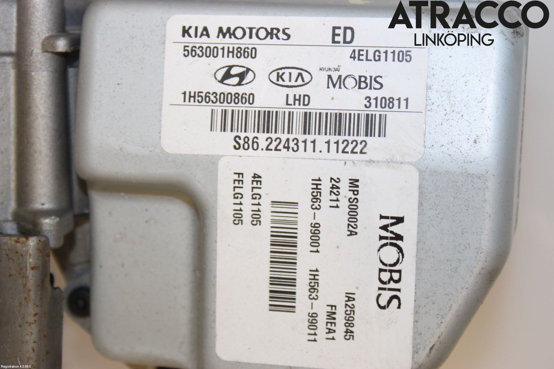Kia CEED 06-12 Rattakselaggregat Innebygd Servo