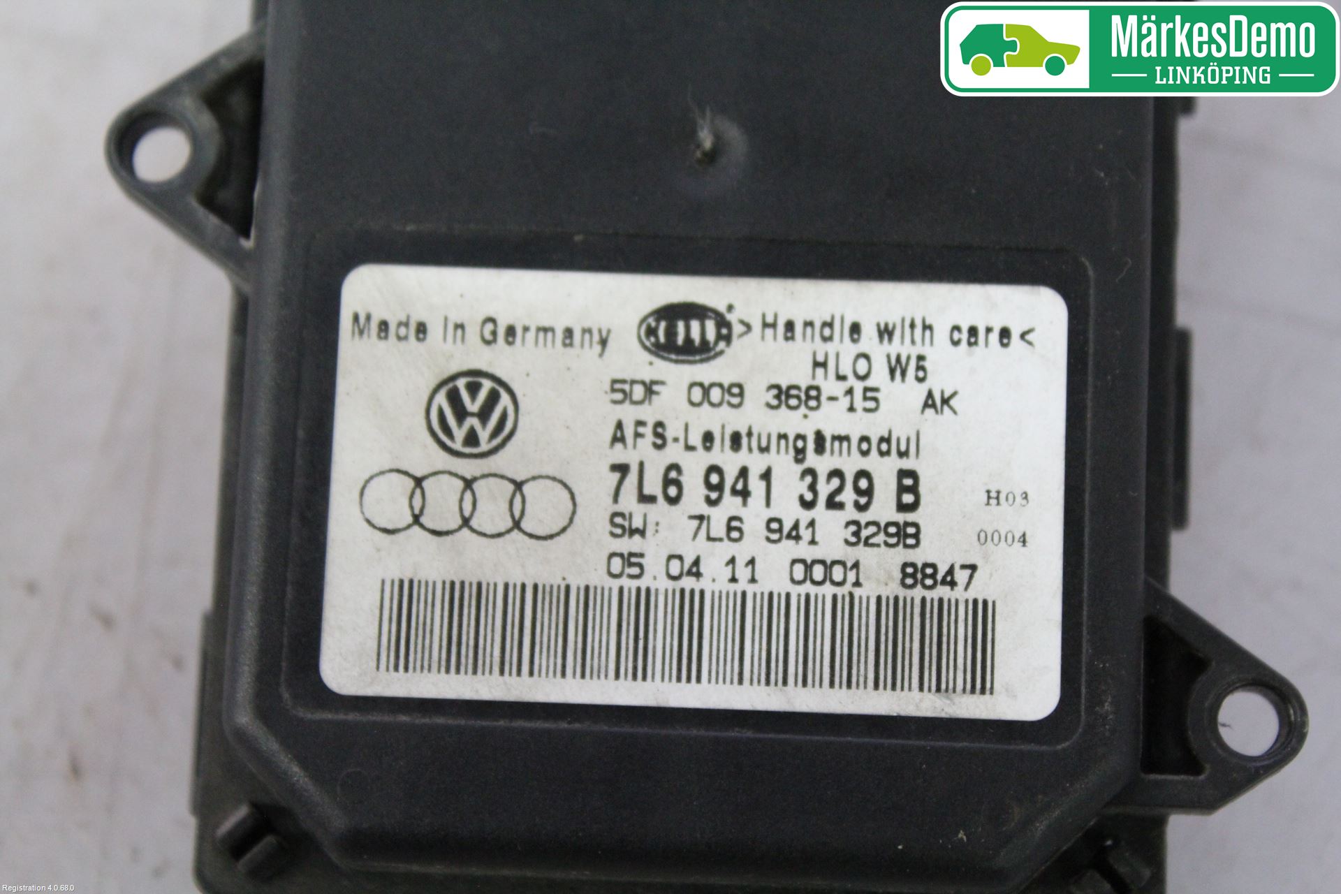 Volkswagen VW GOLF VI 09-13 Styreenhet Xenon